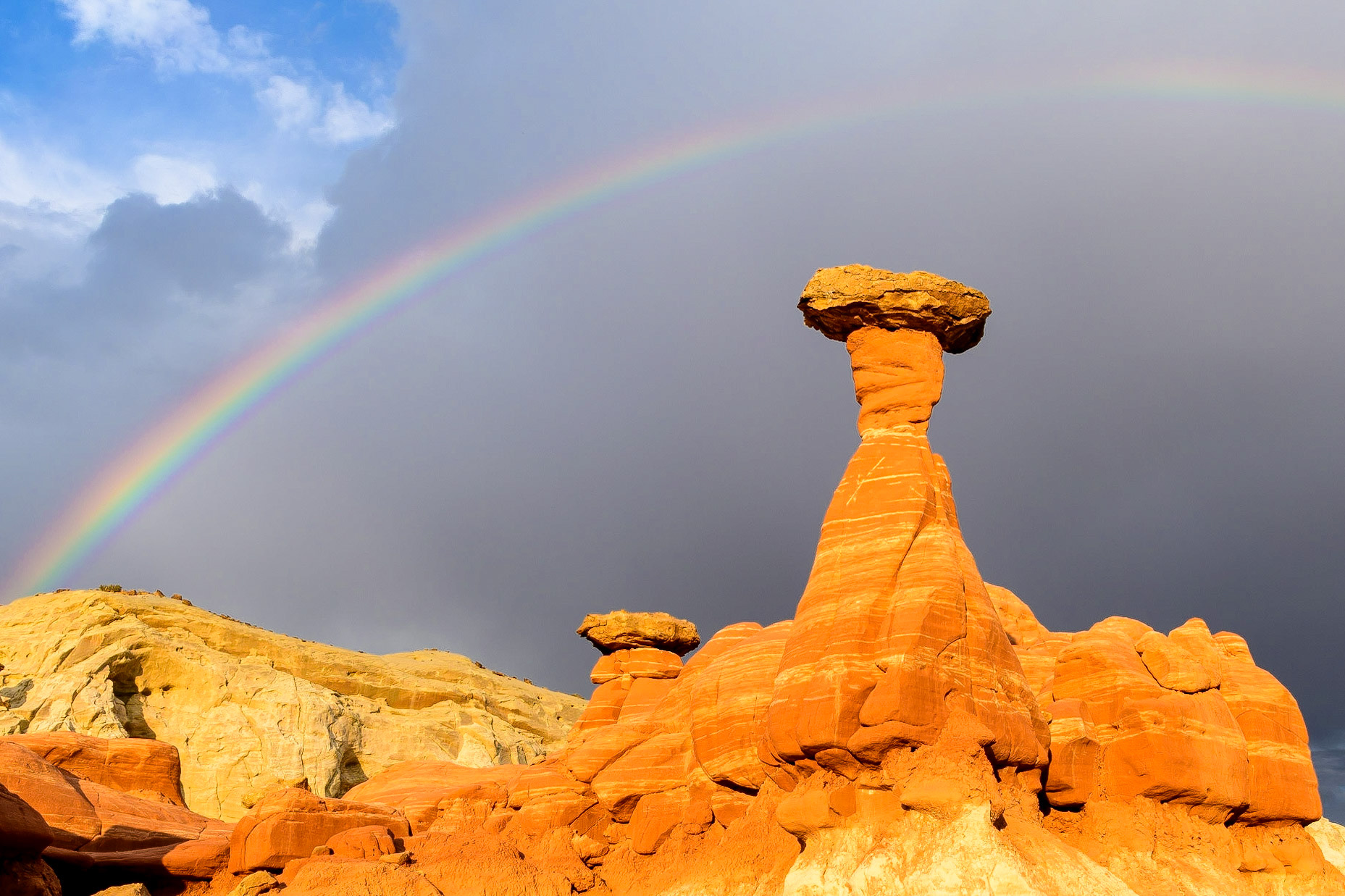 Rainbow Over Hoodoo