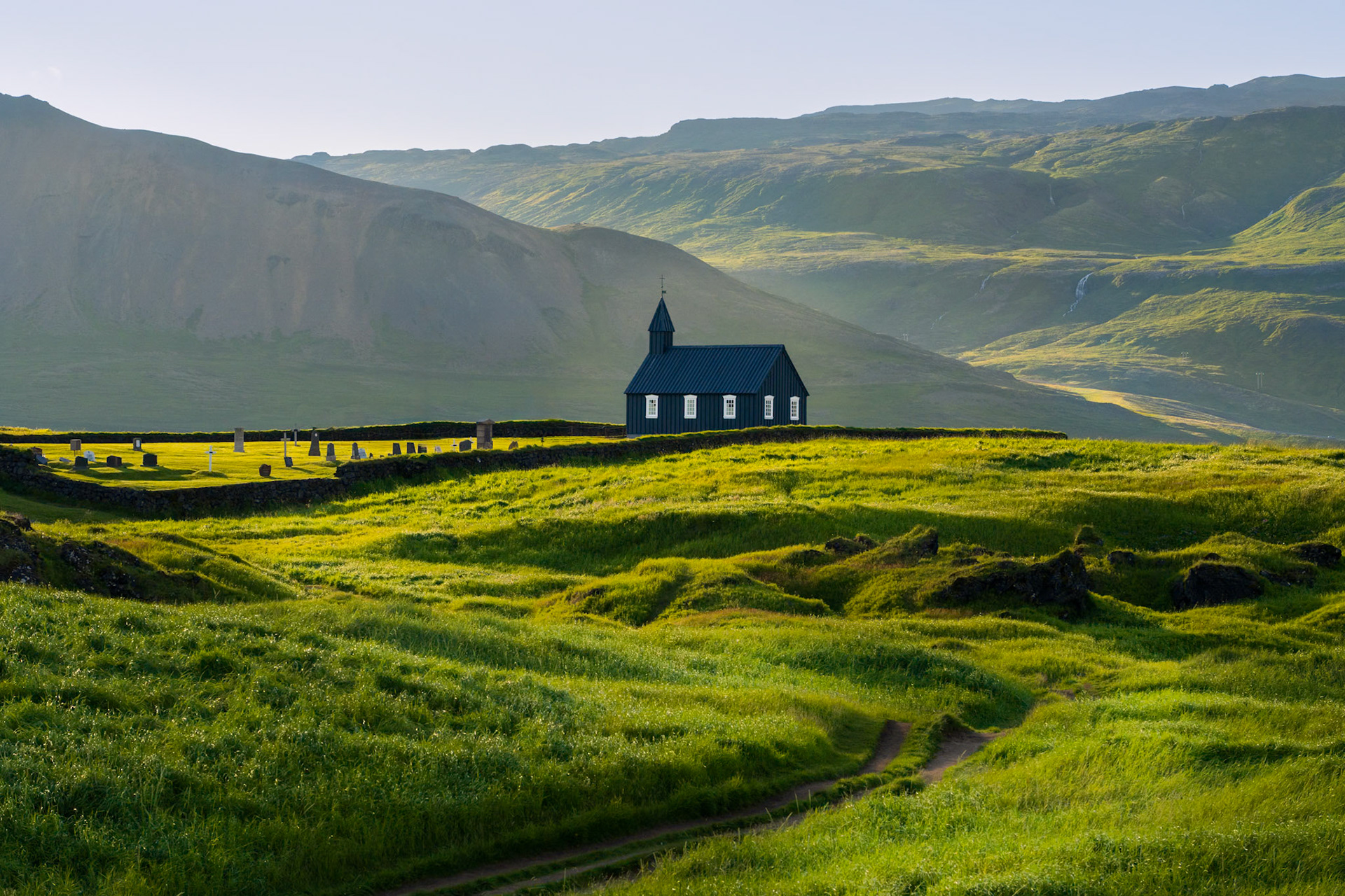 Church in Green Light