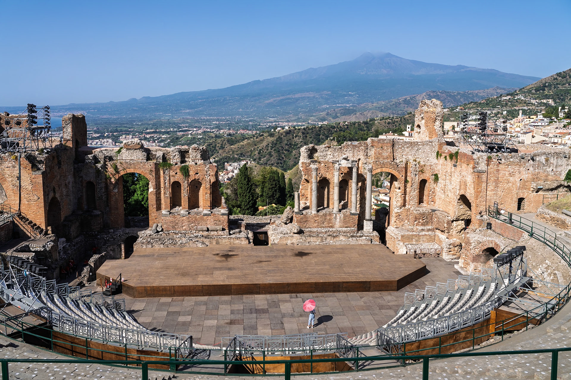 Teatro Antico di Taormina, Sicily, Italy