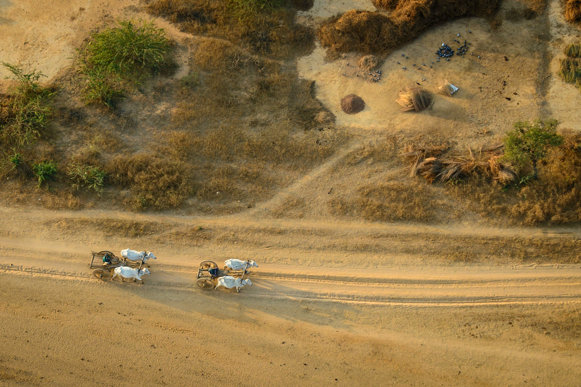 Road to Bagan