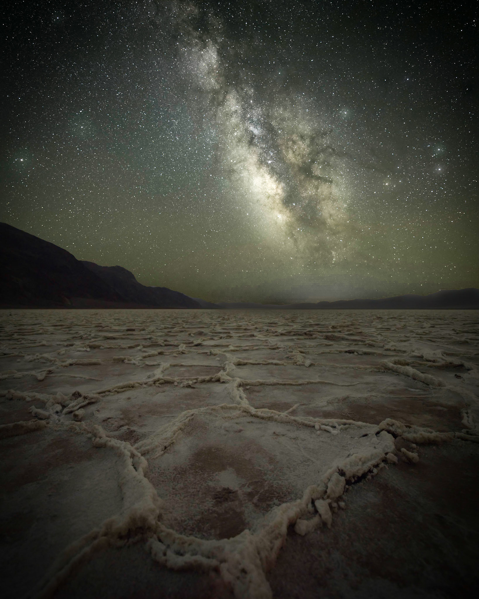 Milky Way Over Badwater