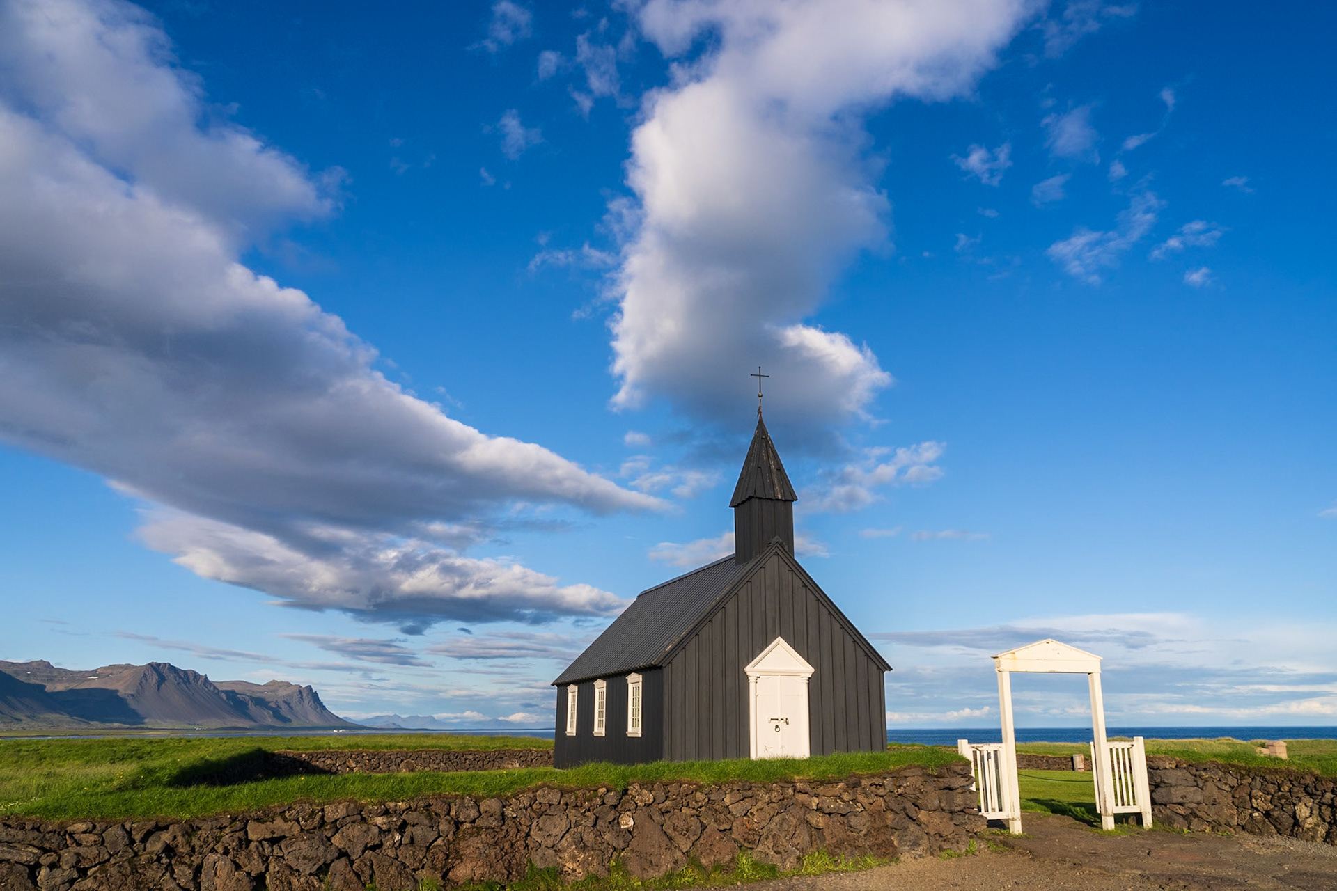 Black Church Skies