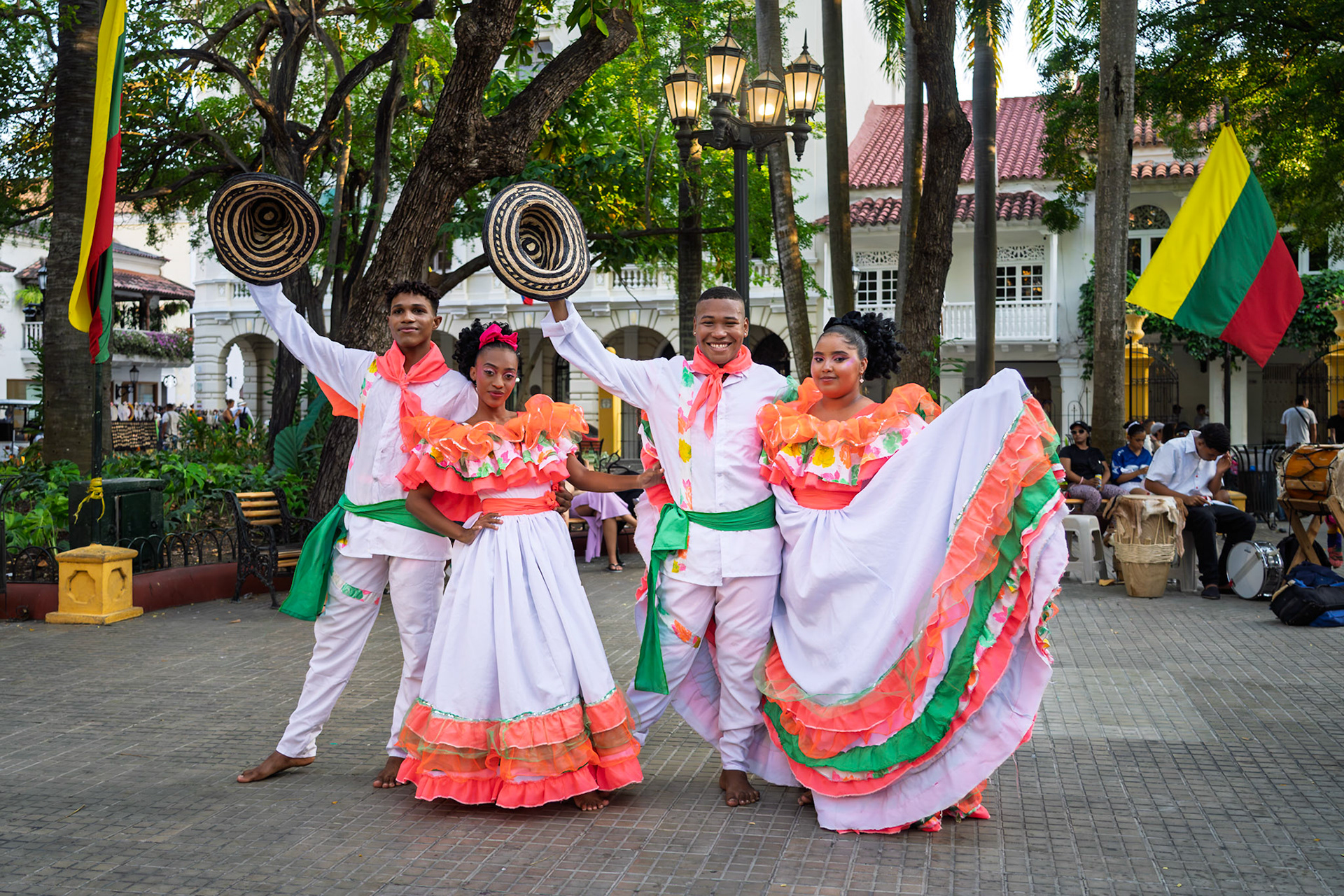 Dancers at Bolivar Park