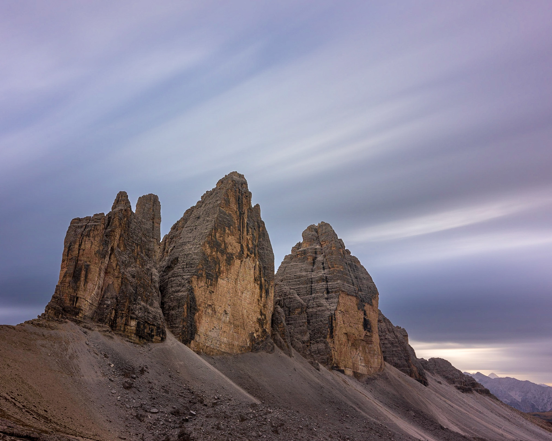Tre Cime Long Exposure