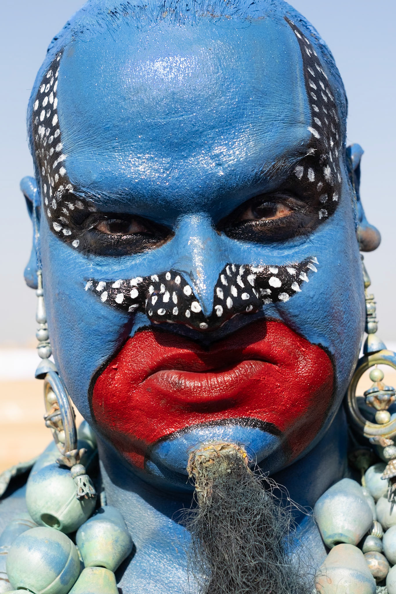 Ble Man at Jaisalmer Festival
