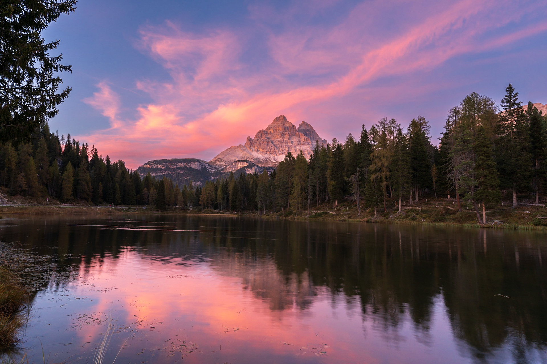 Lake at Sunset