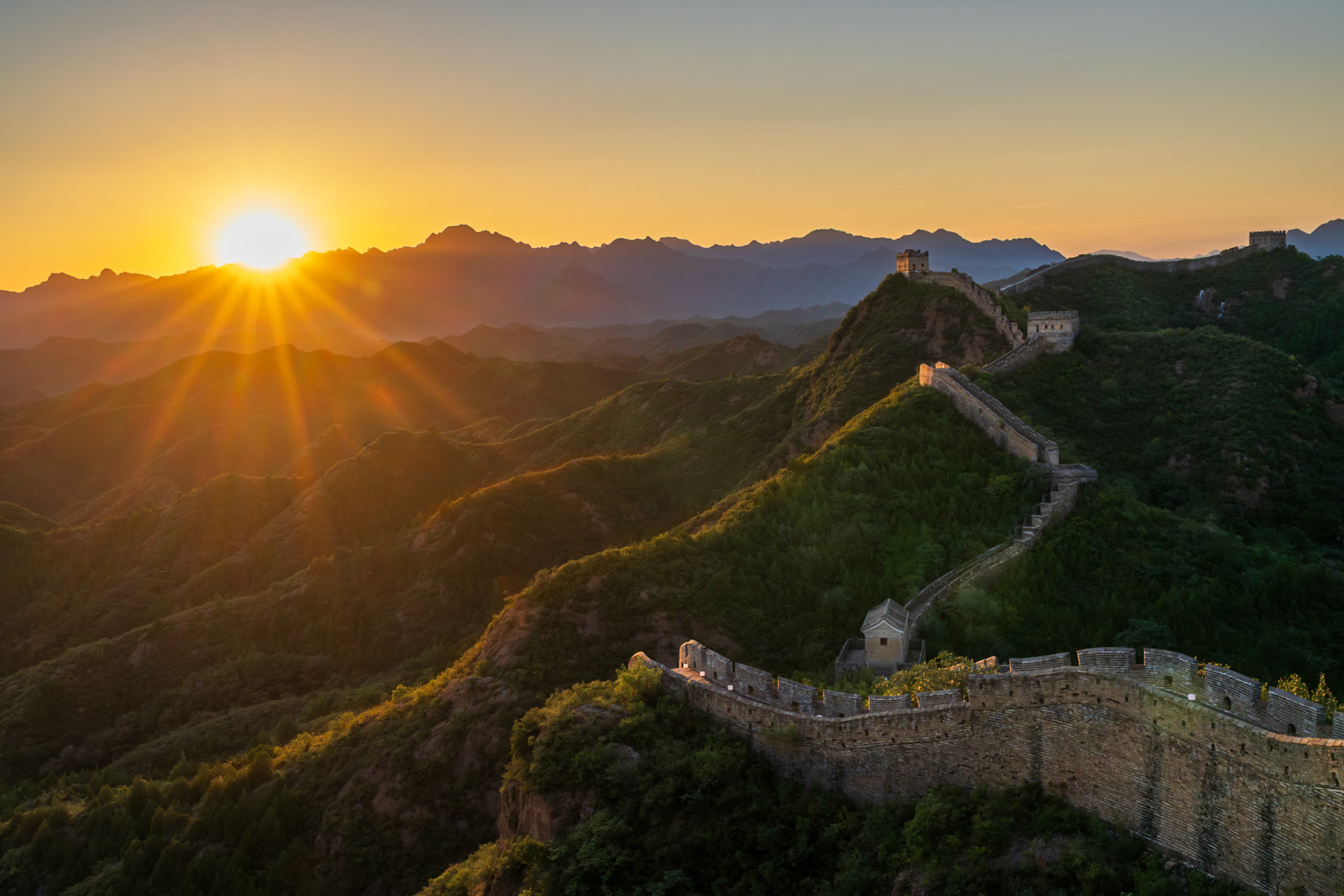 Where the Wall Meets the Sun