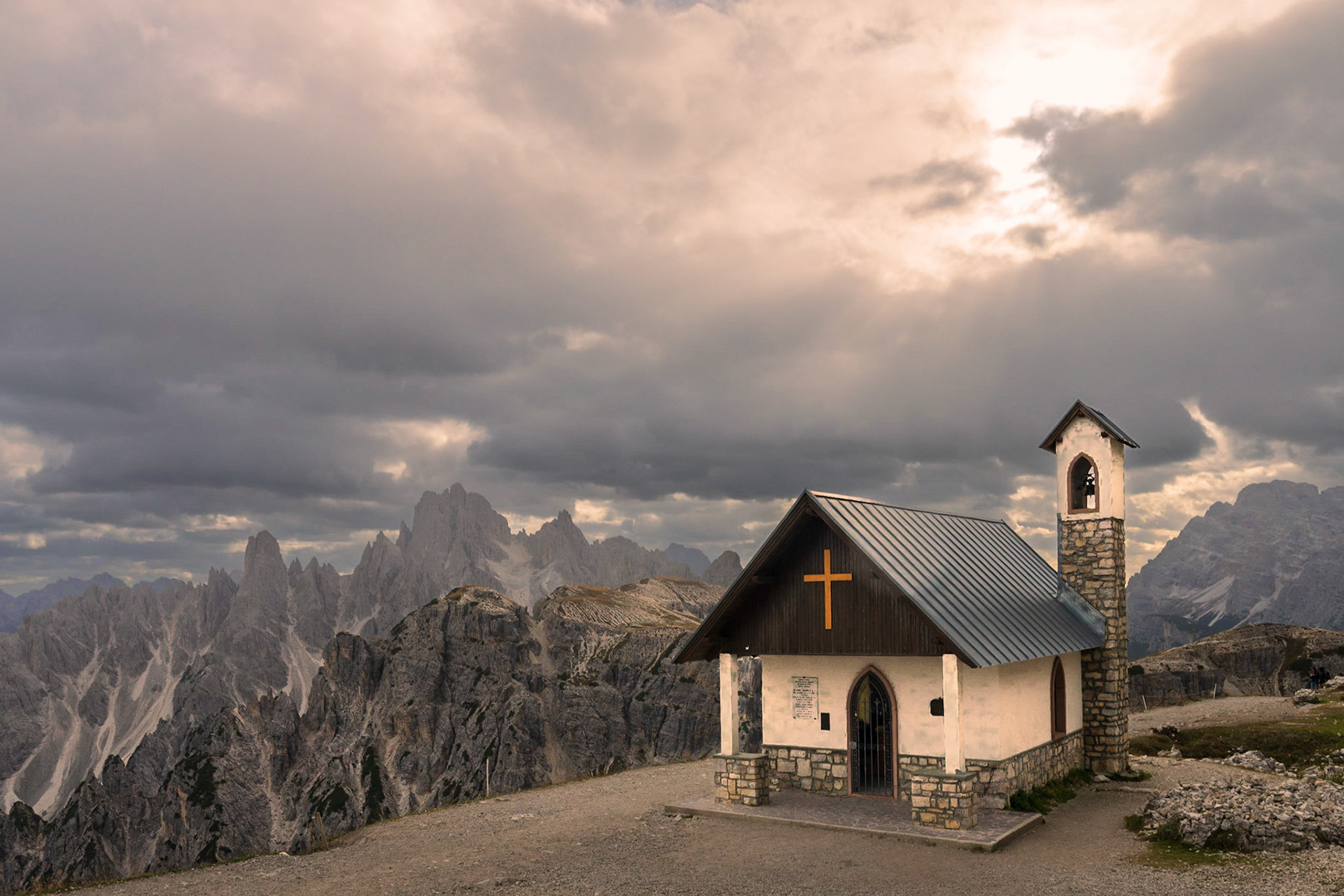 Sanctuary in the Dolomites