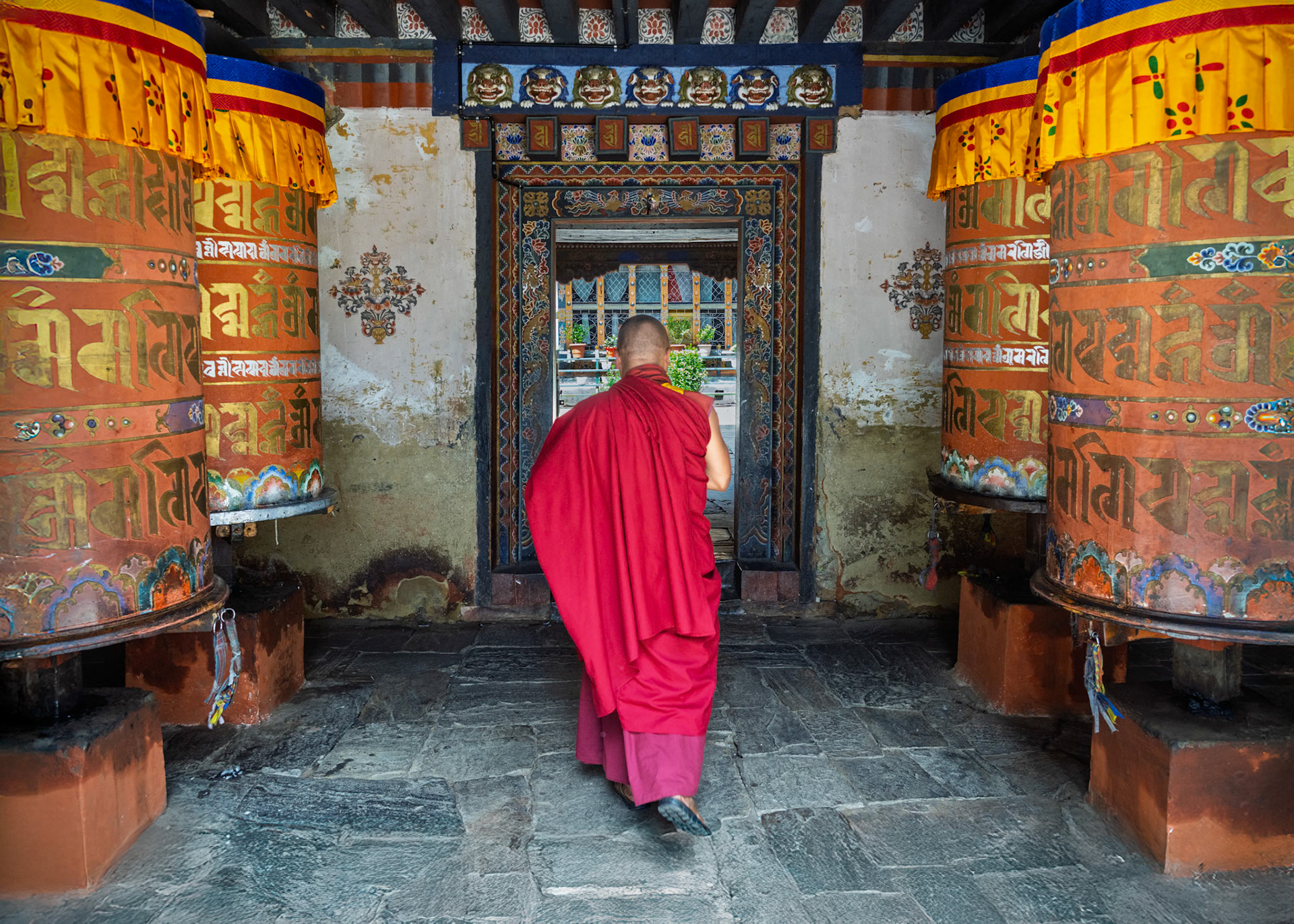 Between the Prayer Wheels