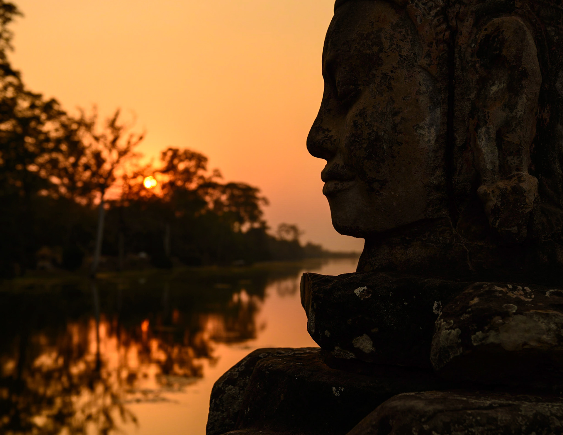 The Face at Dusk