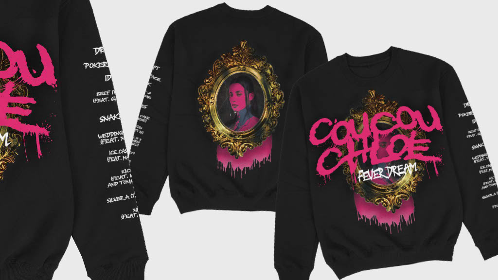 Artist Re-Brand Project Mockups - COUCOU CHLOE