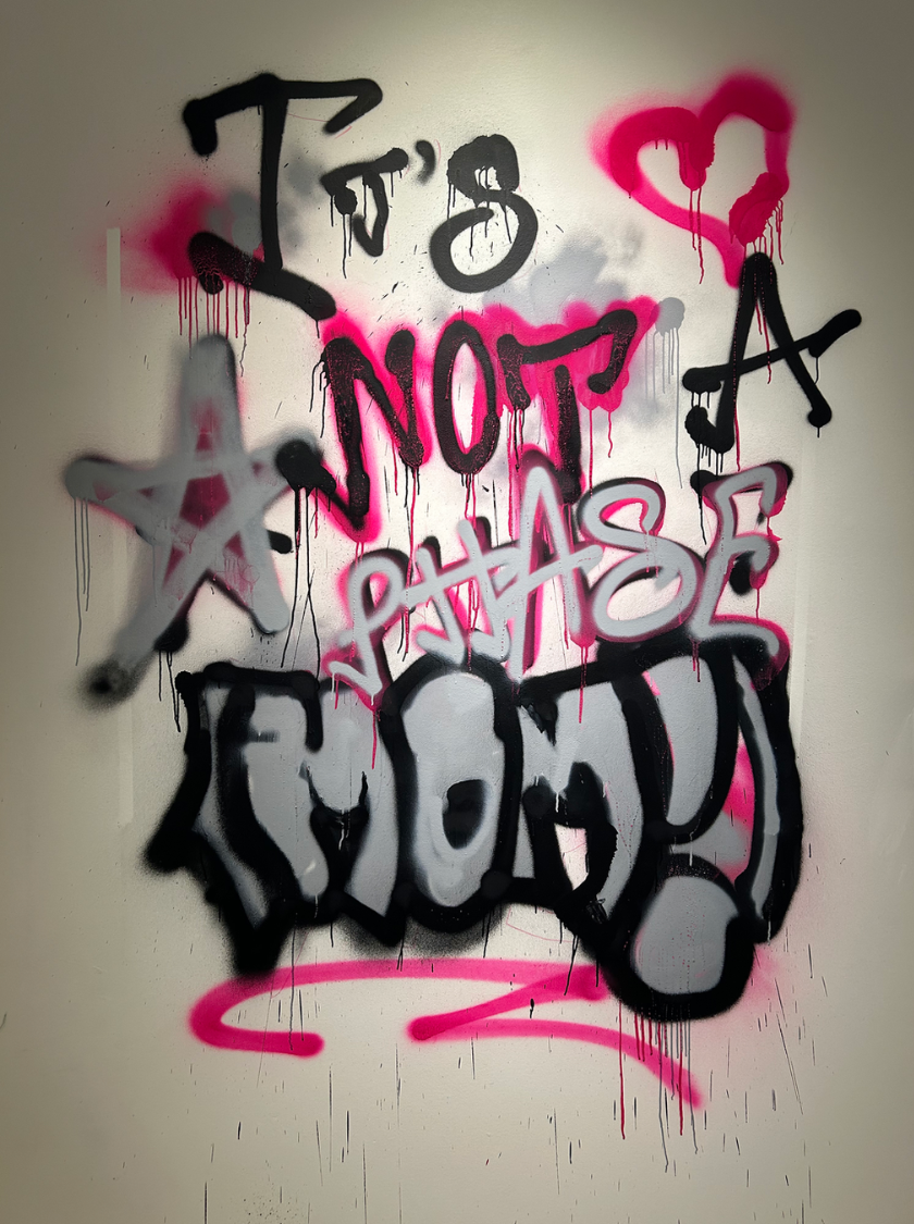 "IT'S NOT A PHASE (MOM!)" Exhibition photo