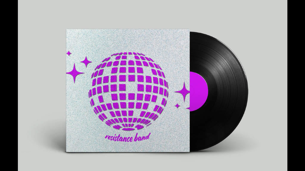 Speed Metal Design Project 2024 - Resistance Band Album Cover Mockup
