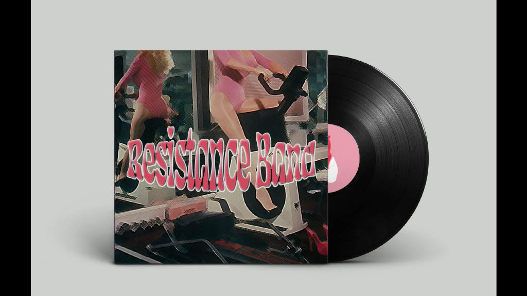 Speed Metal Design Project 2024 - Resistance Band Album Cover Mockup
