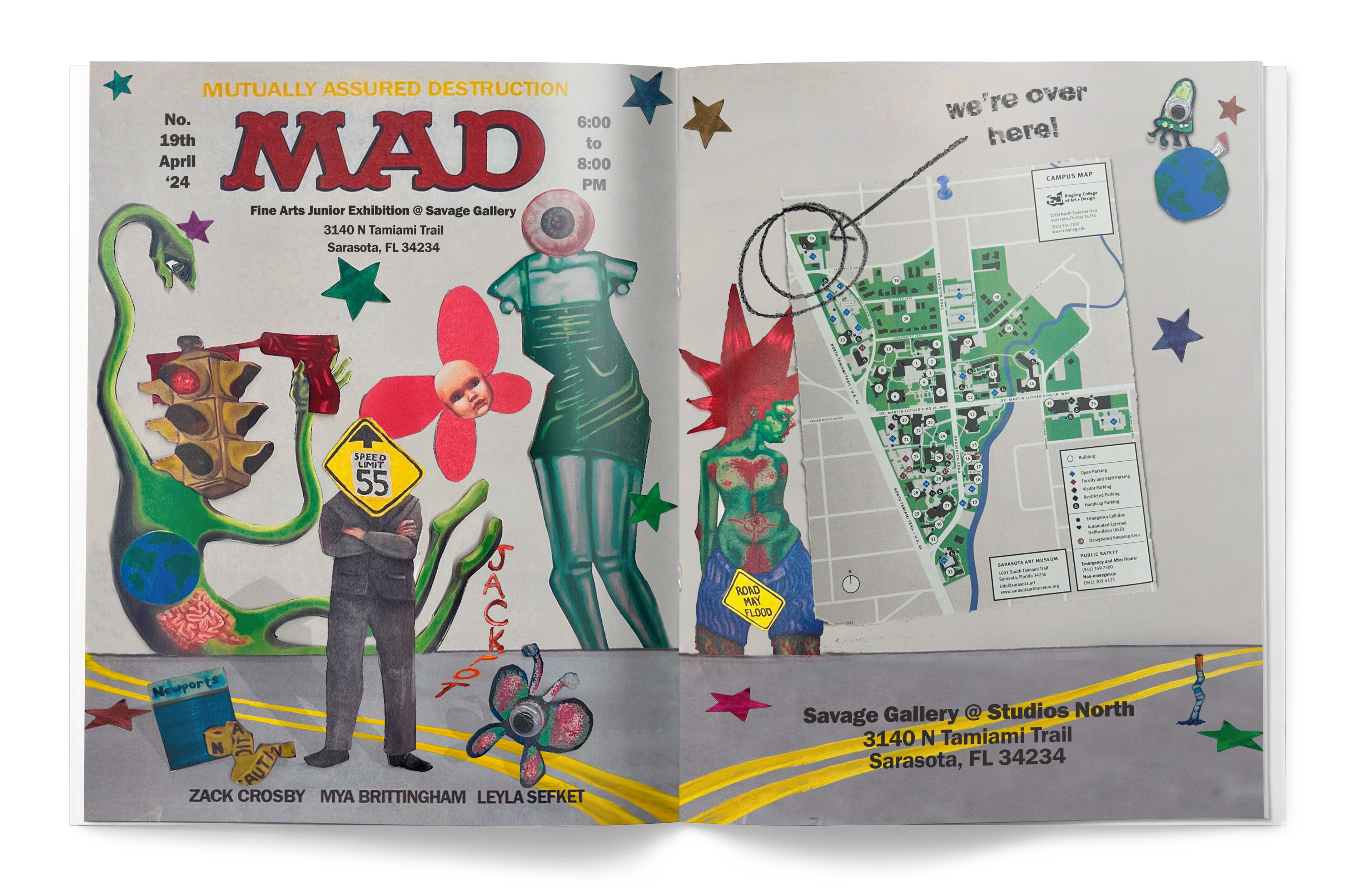 M.A.D, 2024, Exhibition Poster