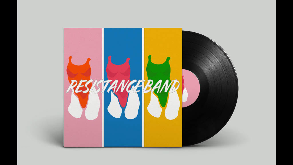 Speed Metal Design Project 2024 - Resistance Band Album Cover Mockup