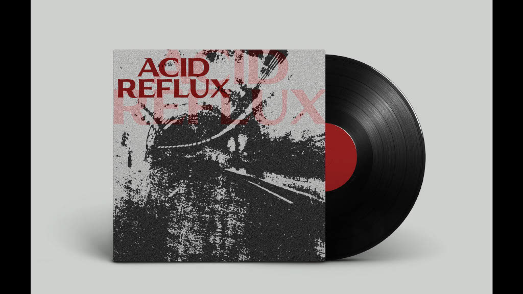 Speed Metal Design Project 2024 - Acid Reflux Album Cover Mockup