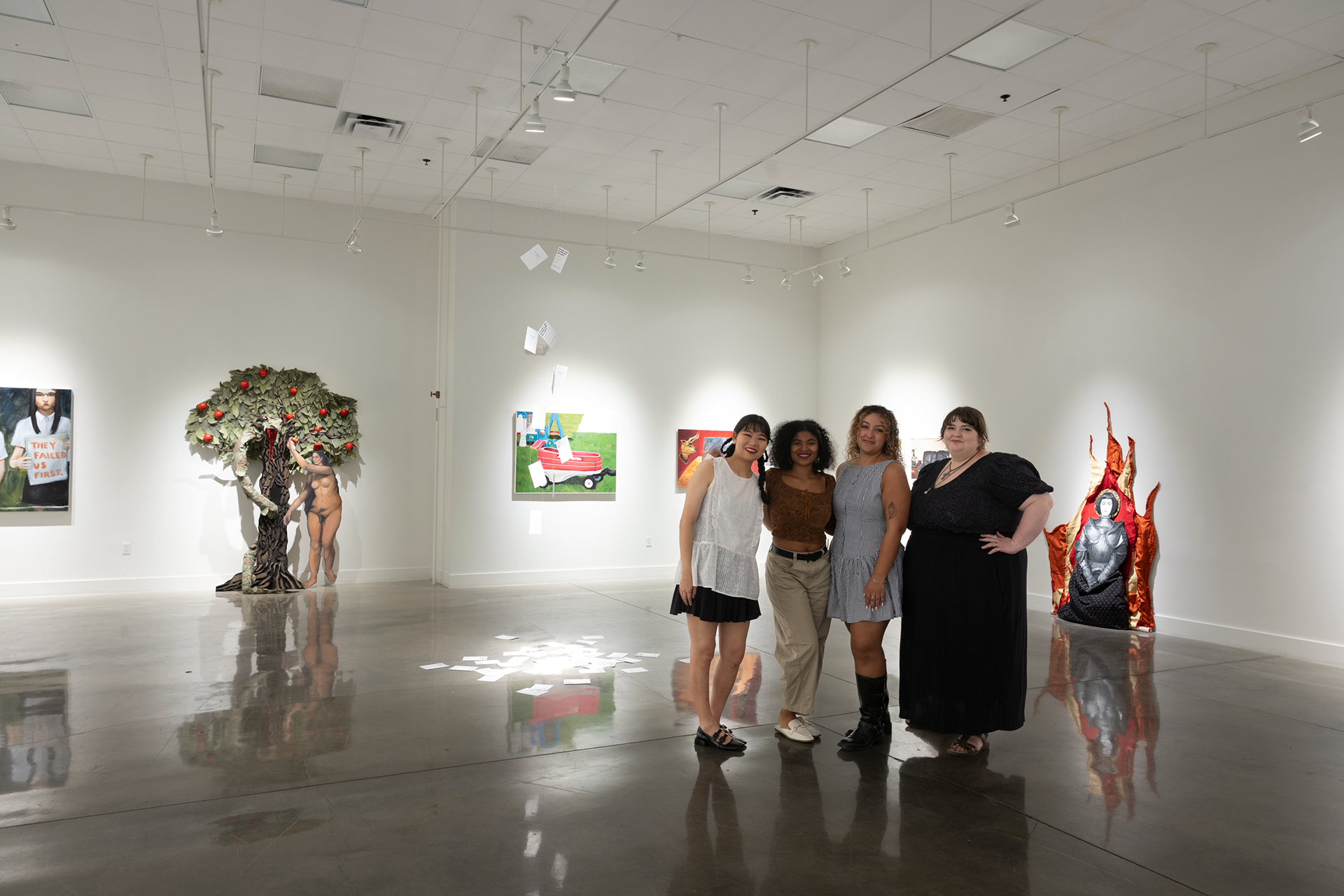 "The Cyclical Now" Exhibition Photo