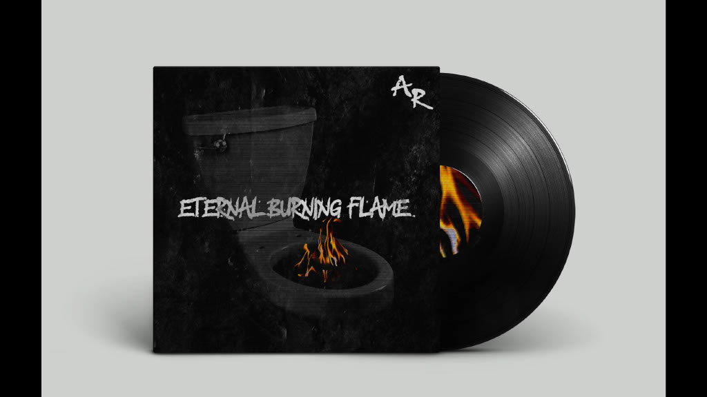 Speed Metal Design Project 2024 - Acid Reflux Album Cover Mockup