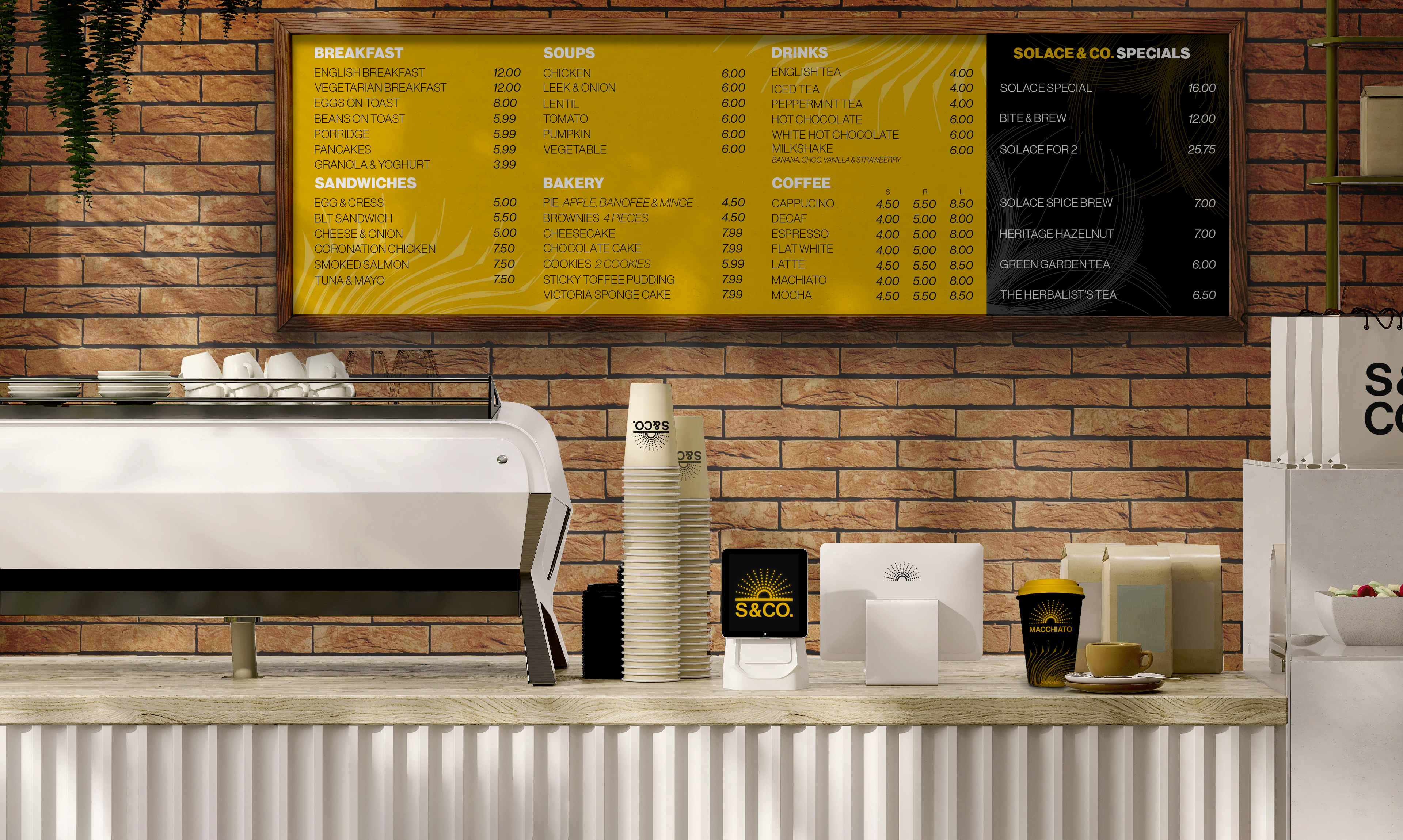 Our Menu Board