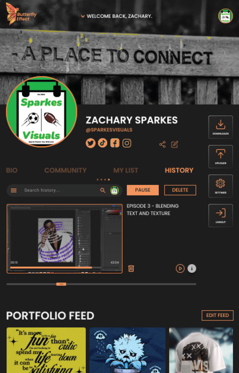 Profile Page