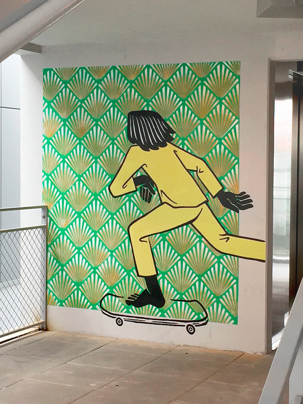 Fresque chez EKLO Clermont-Ferrand - 2020