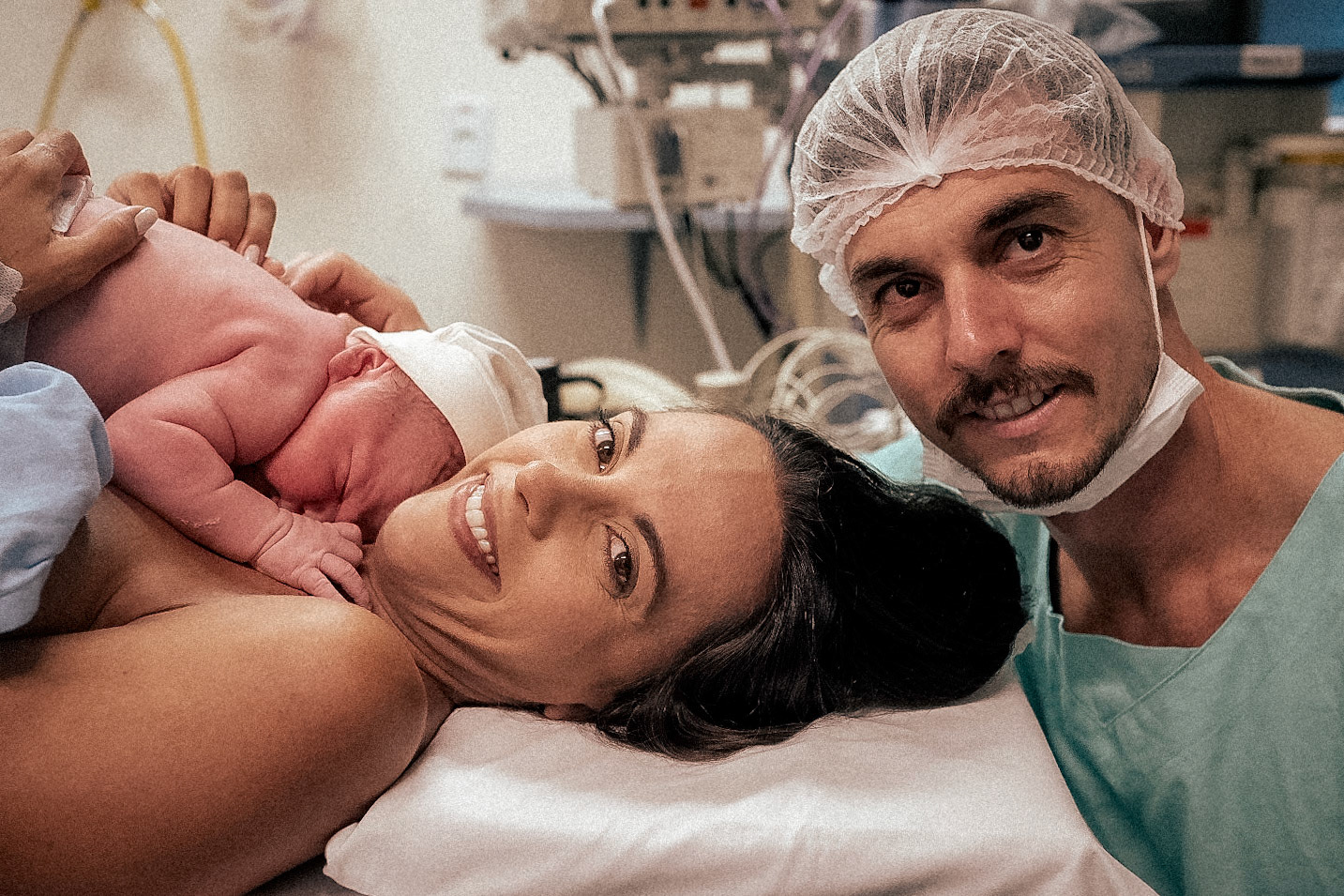 Nascimento Ben - Clínica Santa Helena - Maternidade Florianópolis - Parto - Foto e Filme