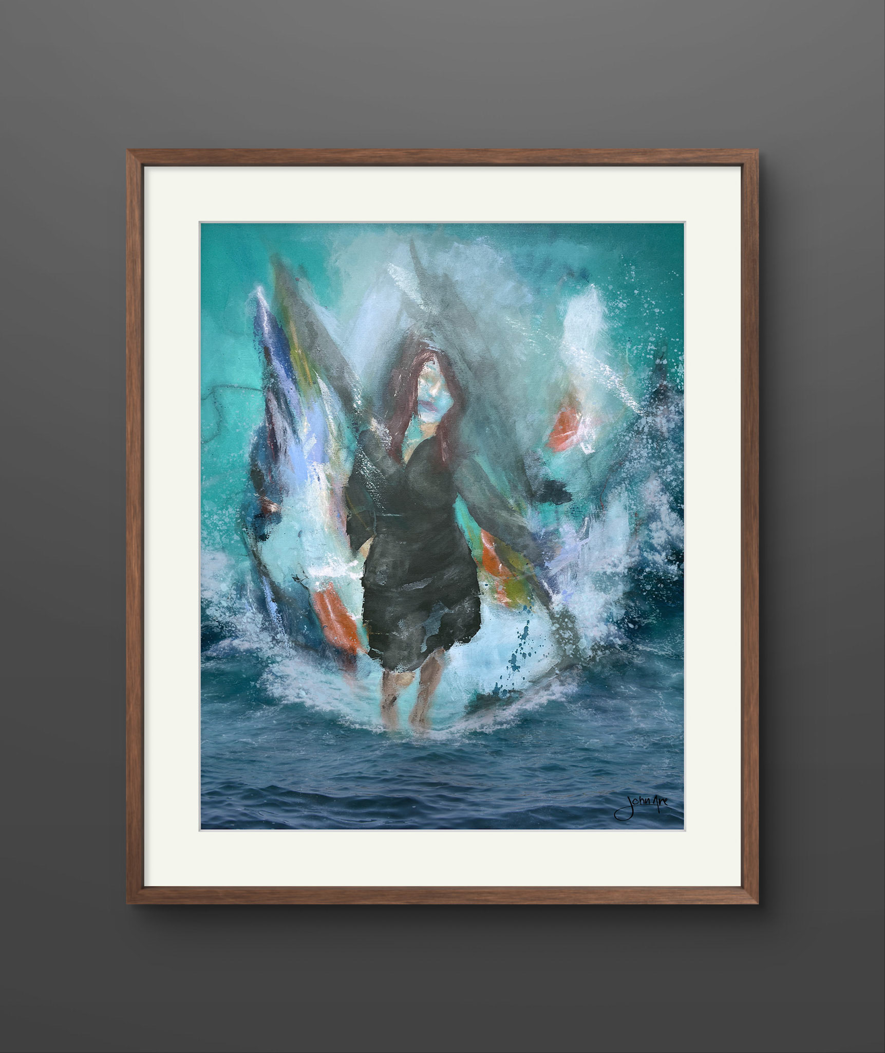Fryd - Print size 40x50cm and 30x40cm + passpartout/frameing.