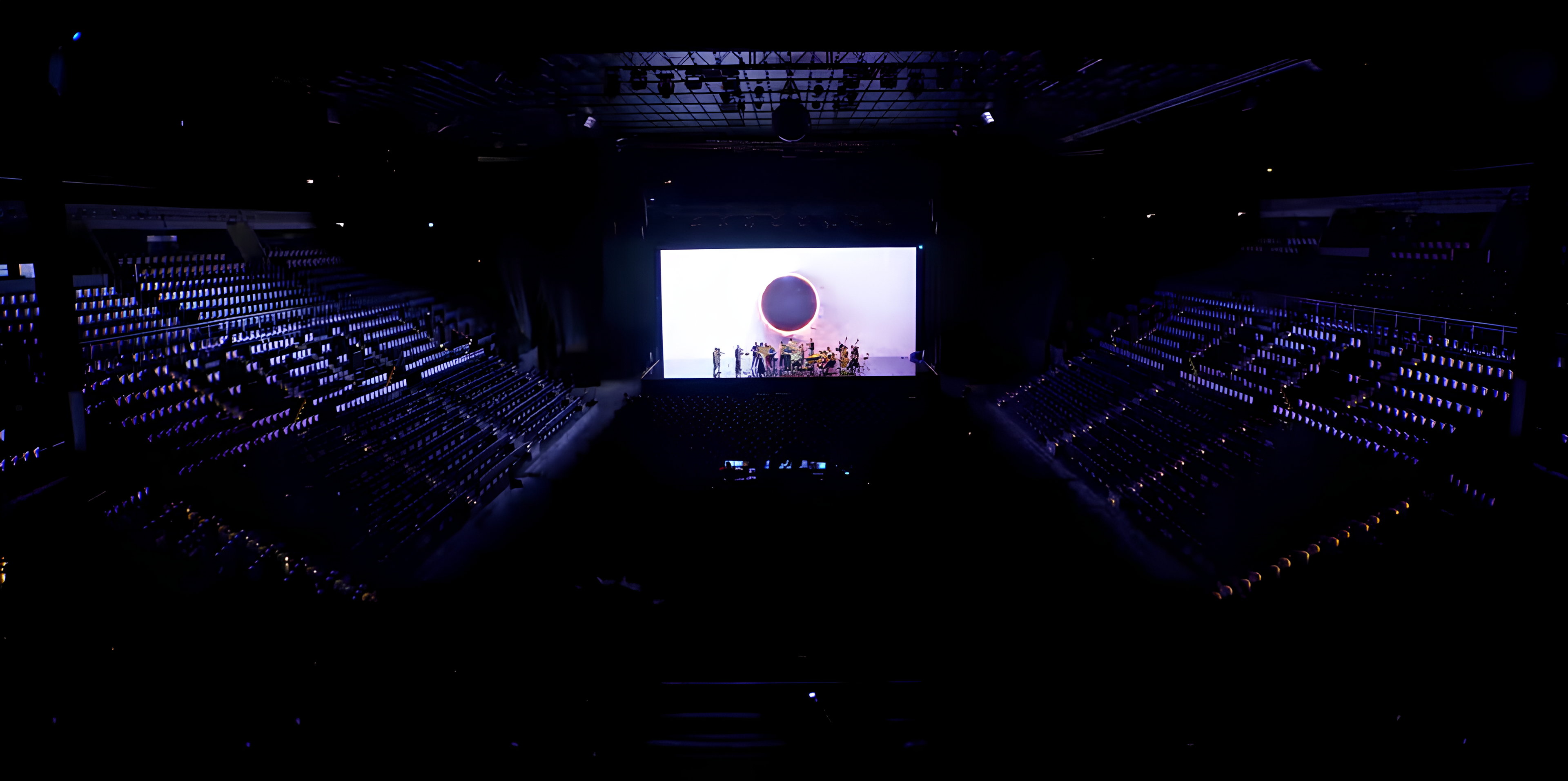 Wunderino Arena during rehearsals