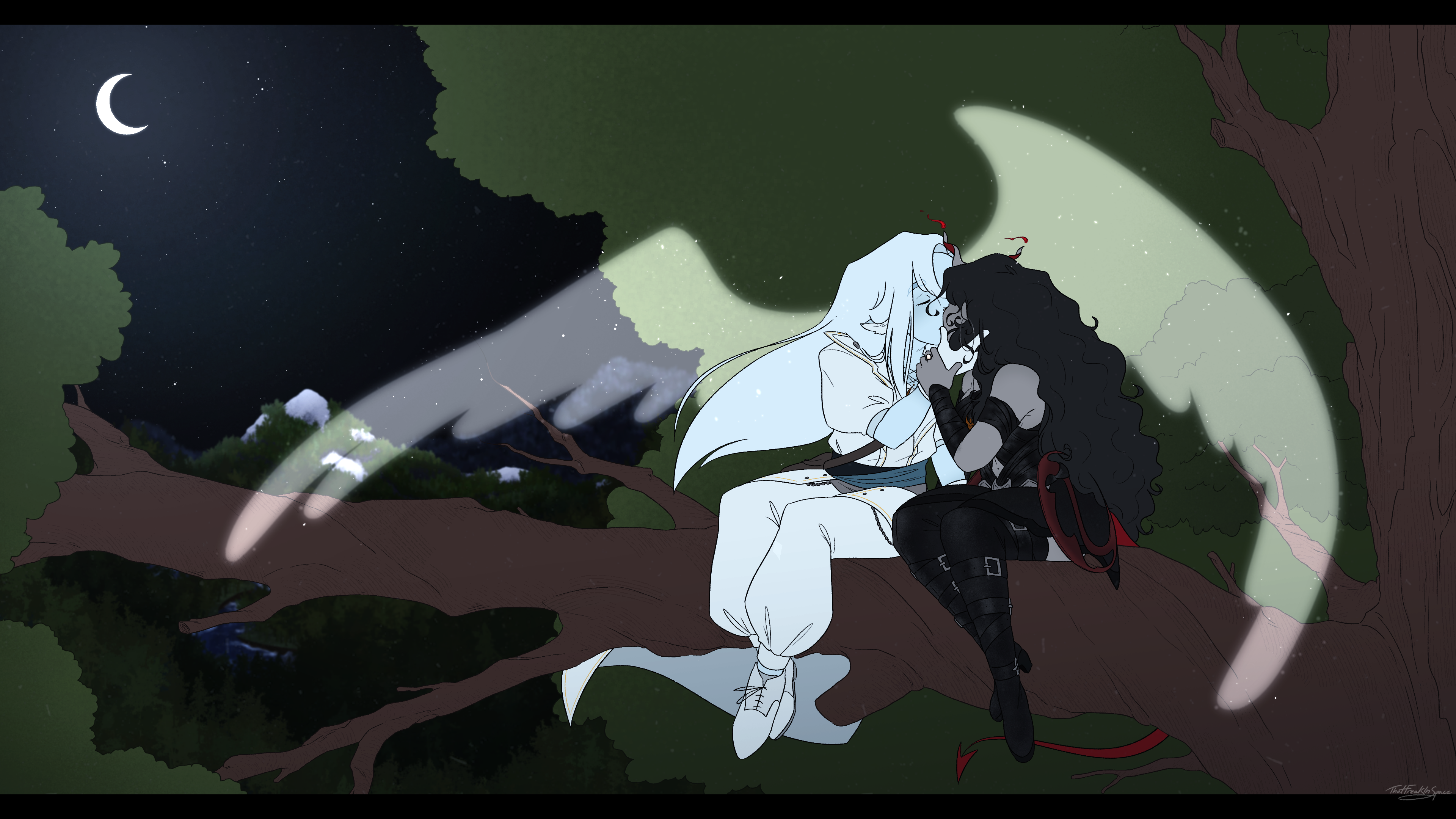 Freelance commission piece for a client