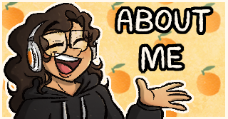 About me Design for a client on Twitch