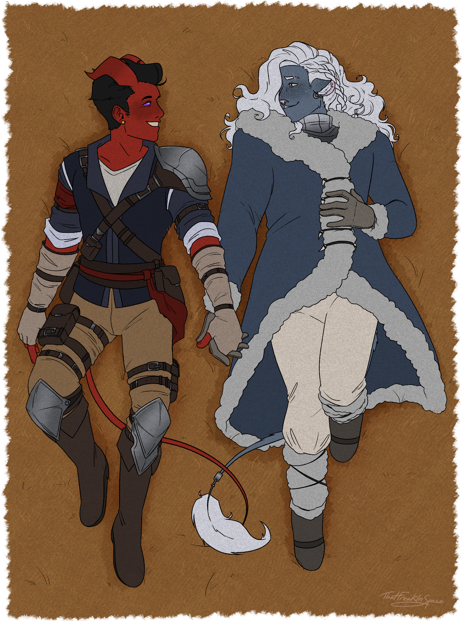 Freelance commission piece for a client