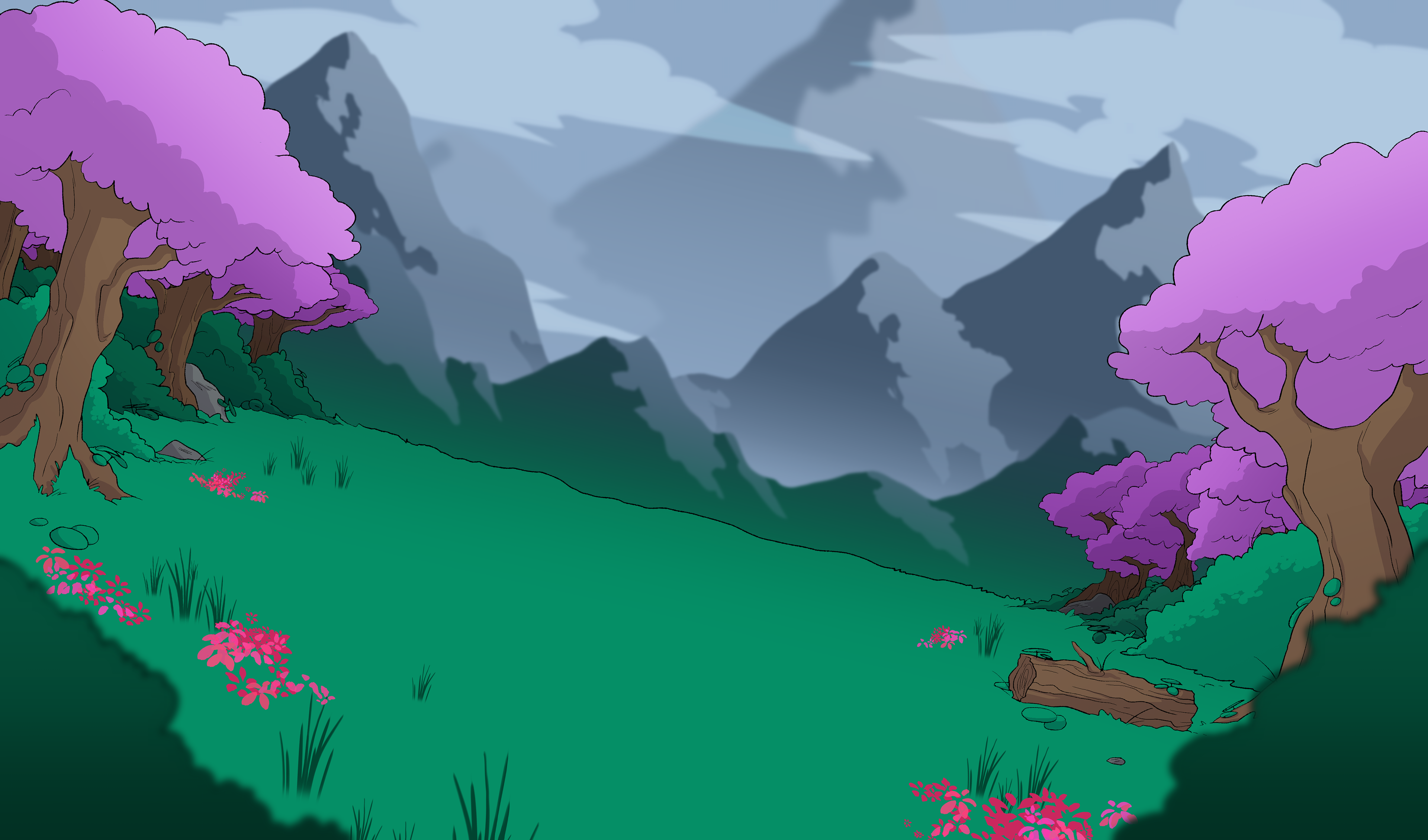 Background Worked used for "Seekers Romance Kickstarter"
