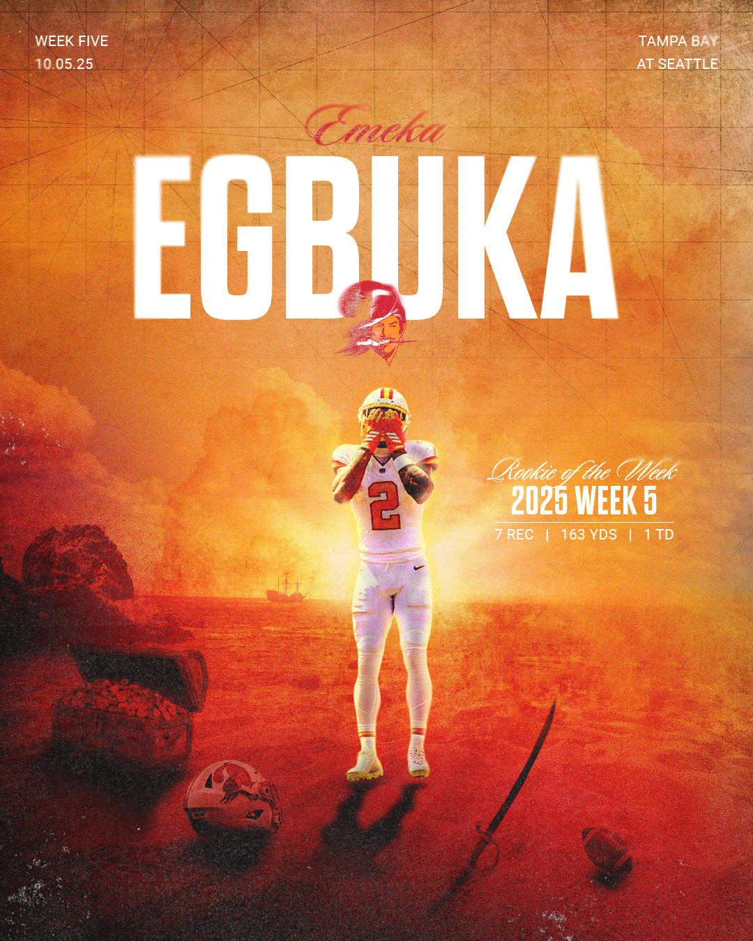  Emeka Egbuka | NFL25 Week 5