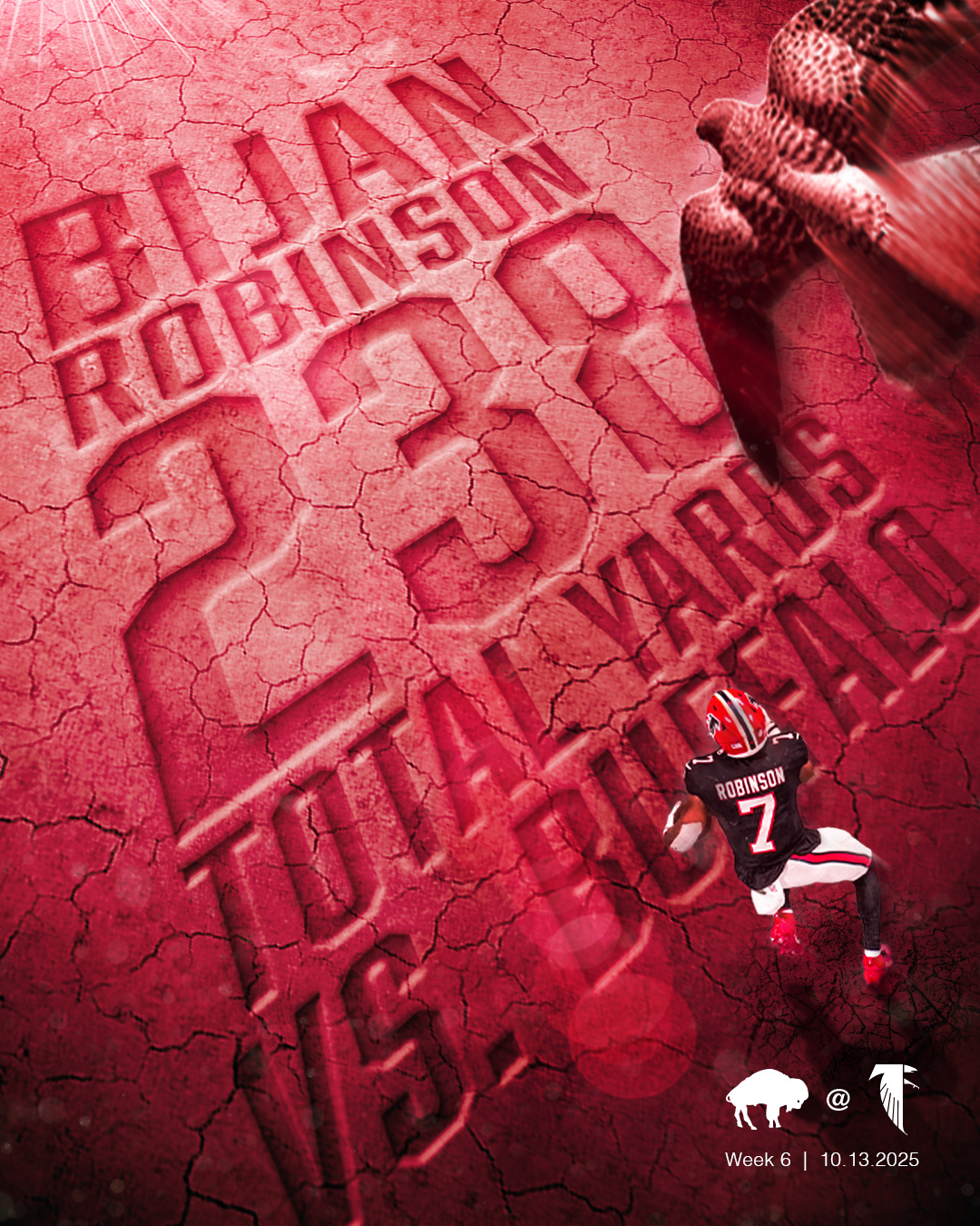 Bijan Robinson | NFL25 Week 6