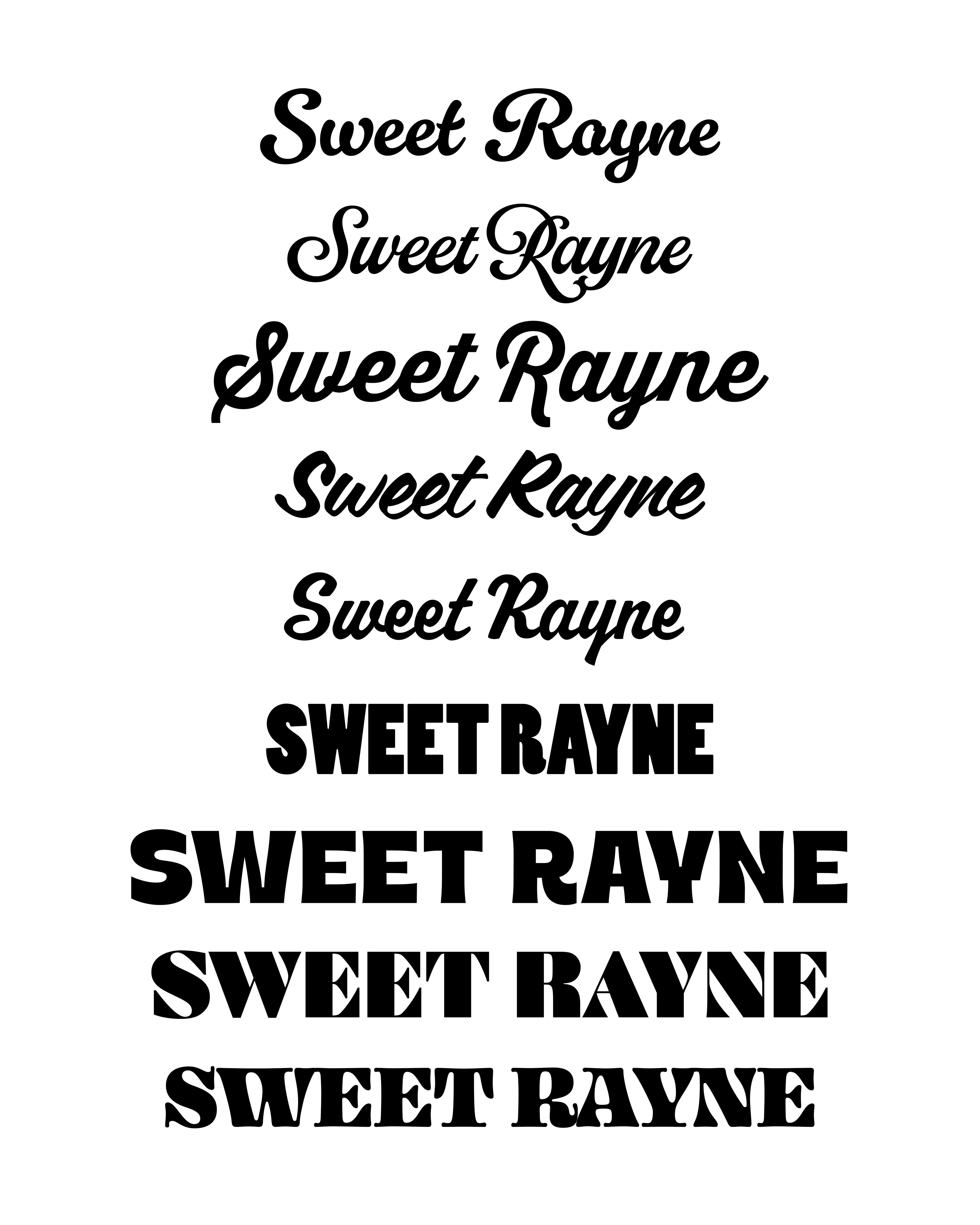 First Drafts of Type