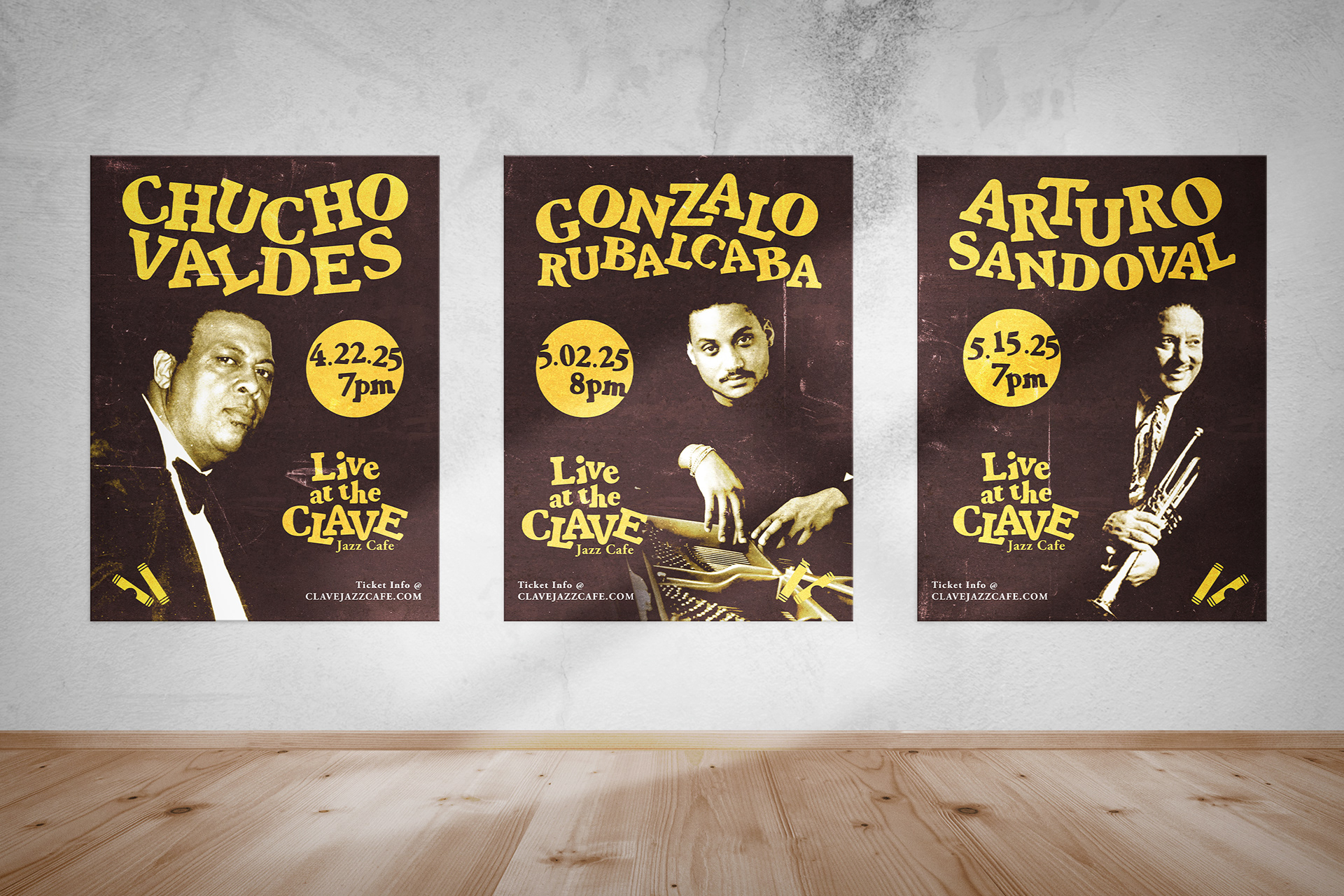 Mock Up of Venue Promo Posters