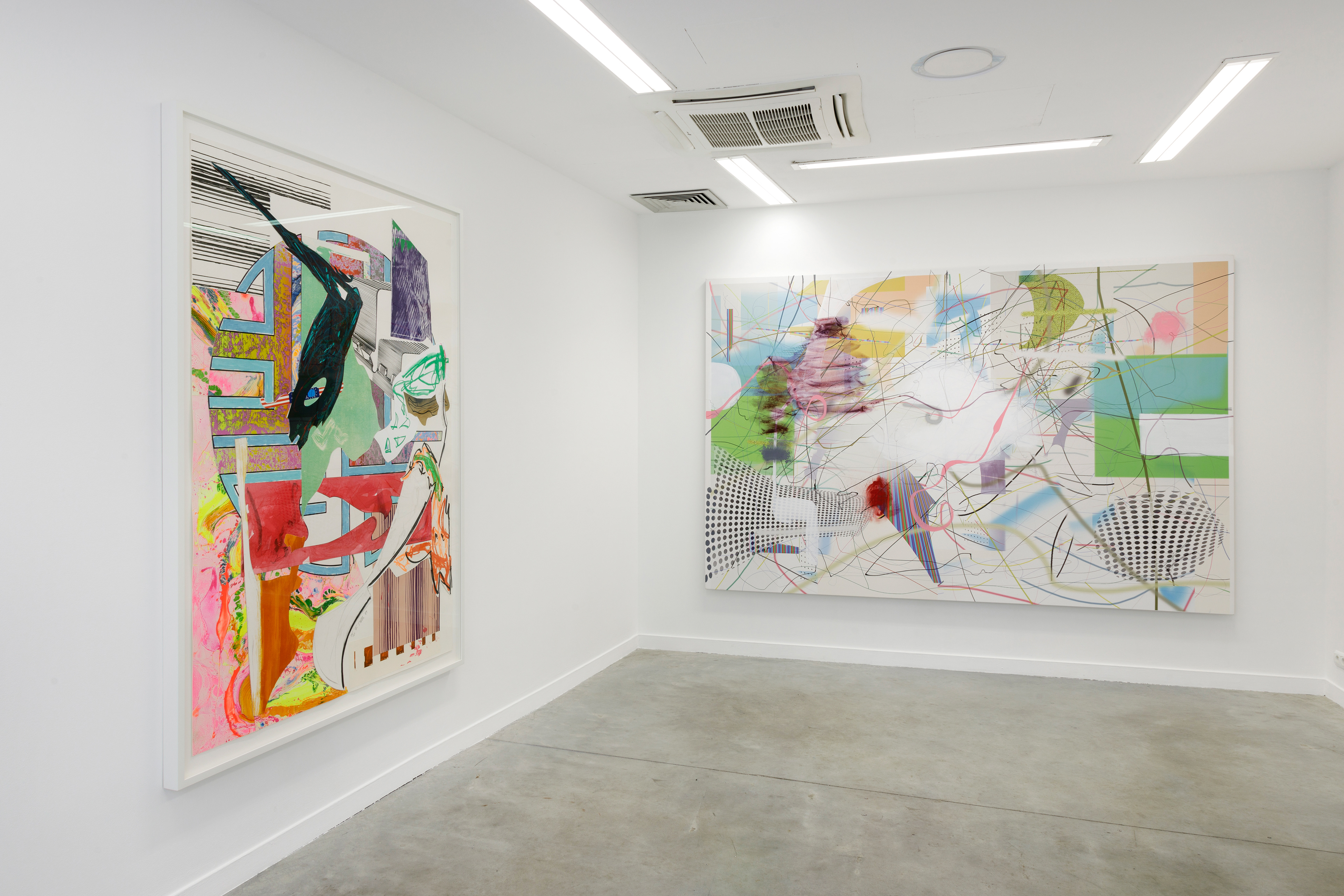 Frank Stella, Albert Oehlen