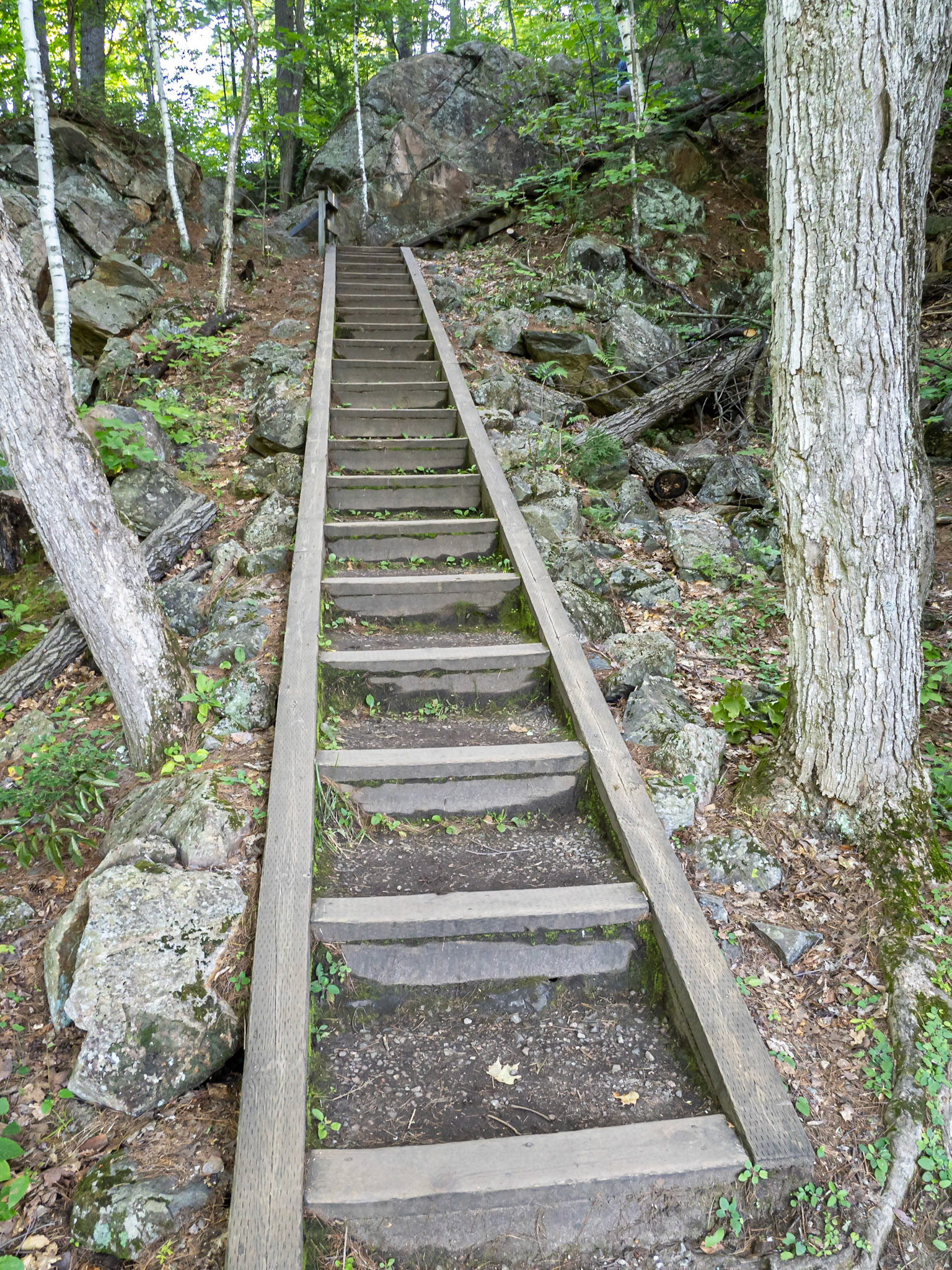 open "stairs"