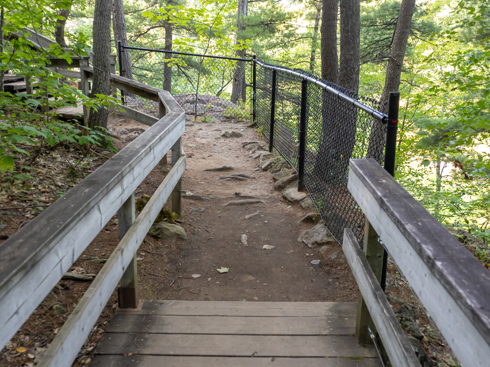 Guardrails where necessary