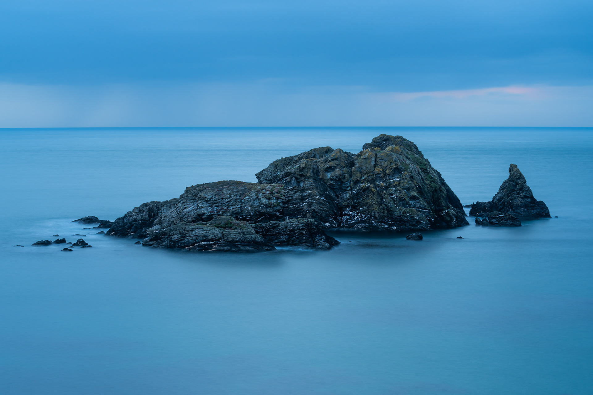 Niall Anderson Photography Lower Killeayan The Oa Islay Blue Rock Long Exposure Sea