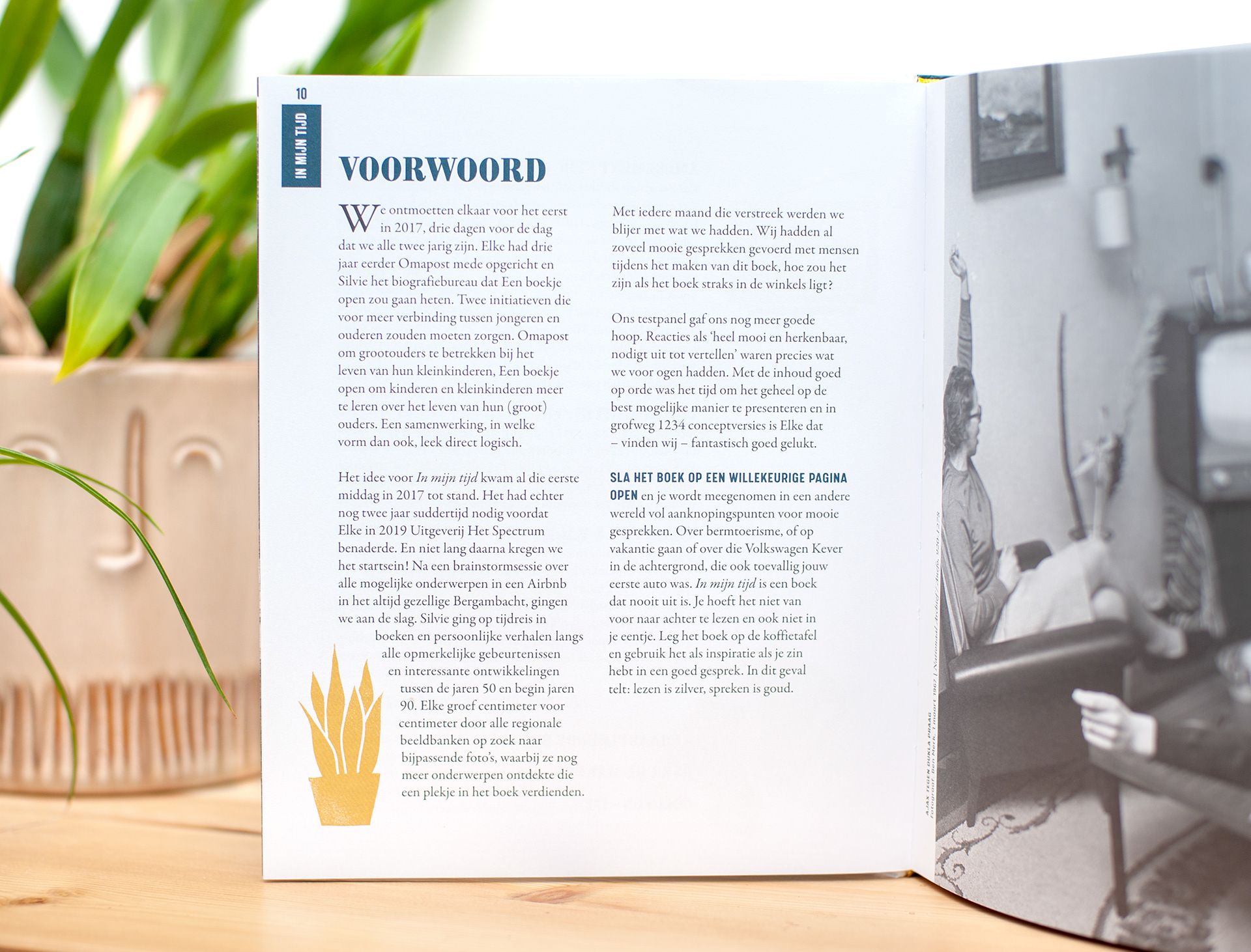 In mijn tijd boek voorwoord