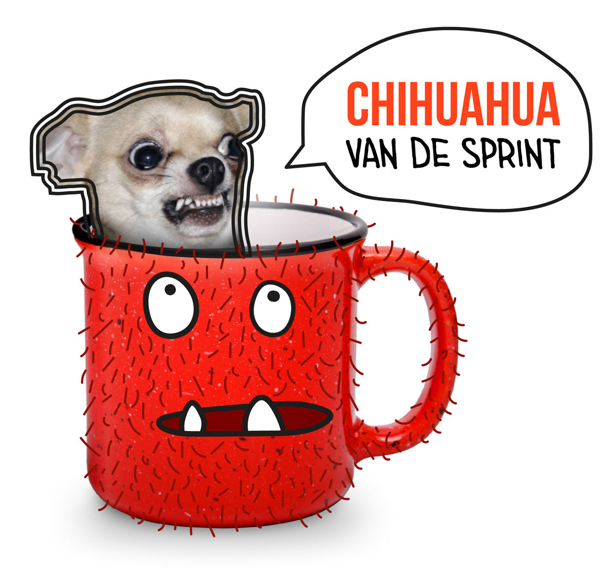 het kleinere monster: de chihuahua van de sprint