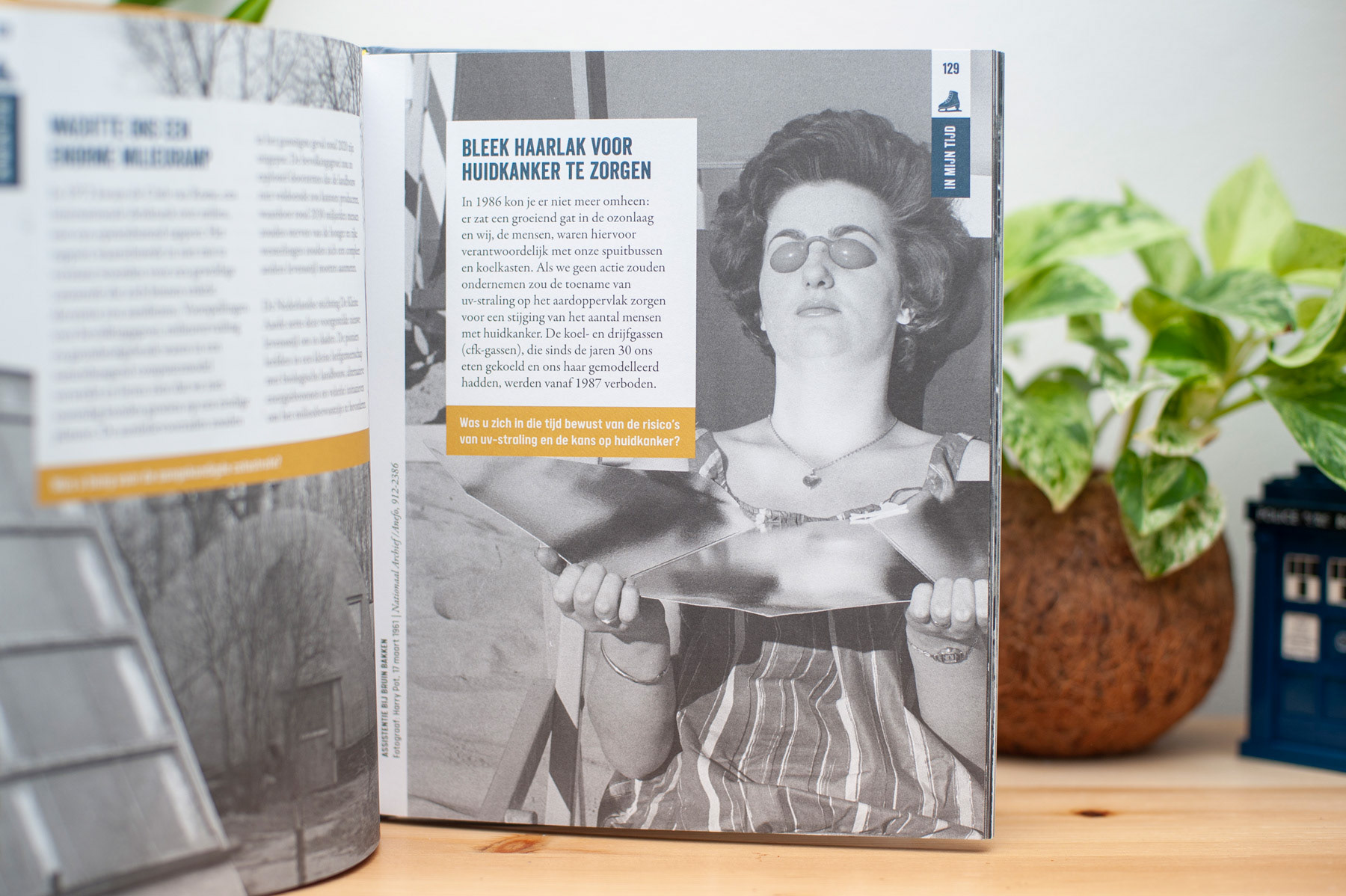 In mijn tijd boek binnenwerk haarlak