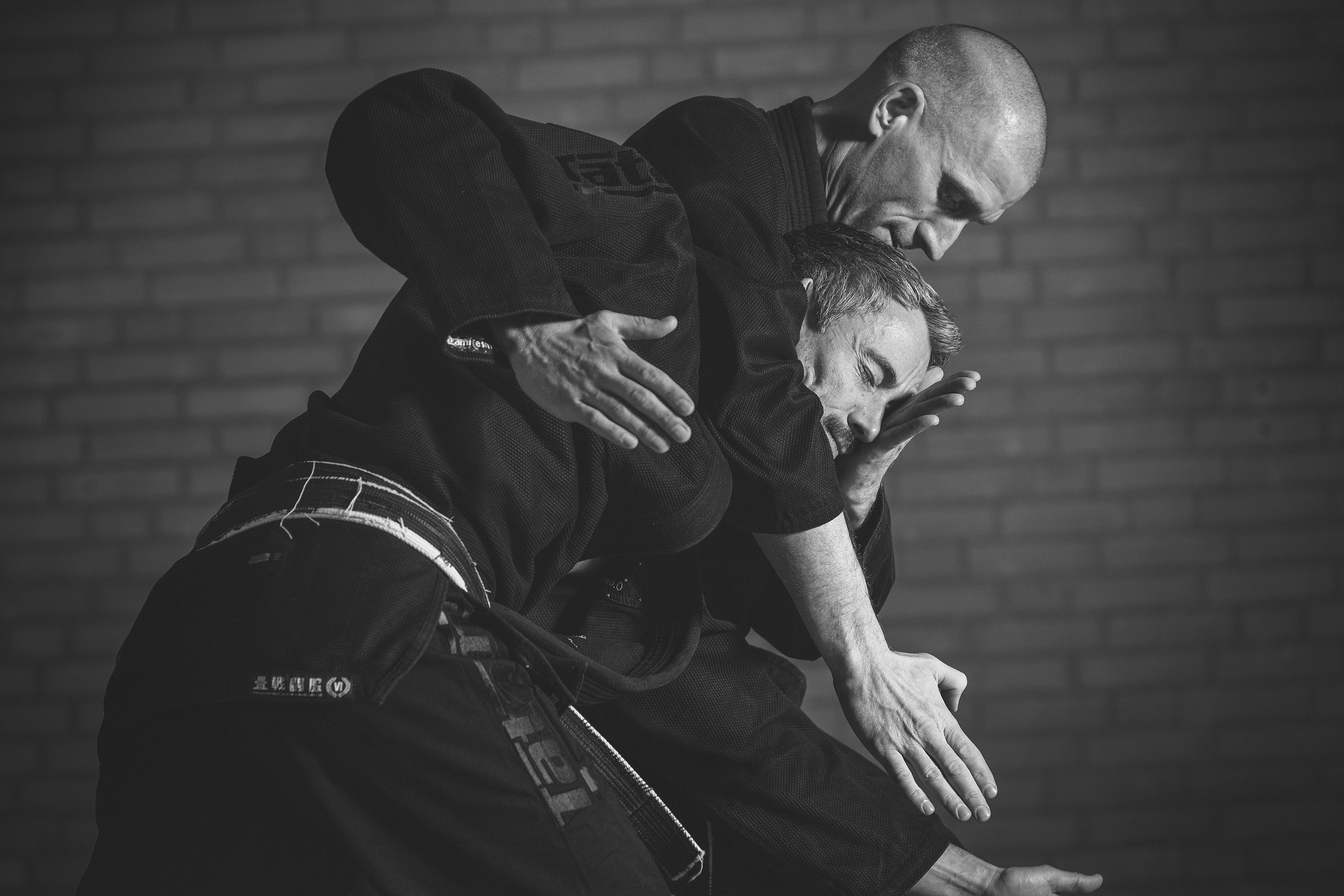 toepassing (bunkai) uit Kanku Dai
