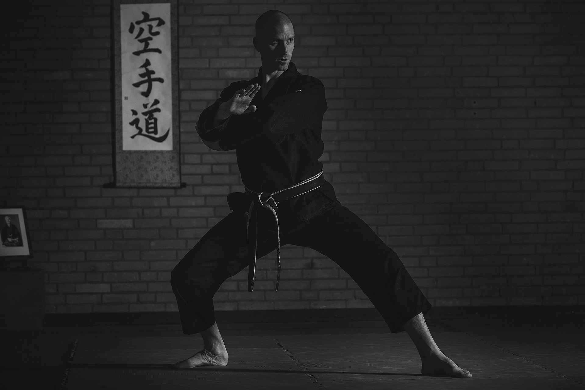 detail uit kata Gojushiho Sho