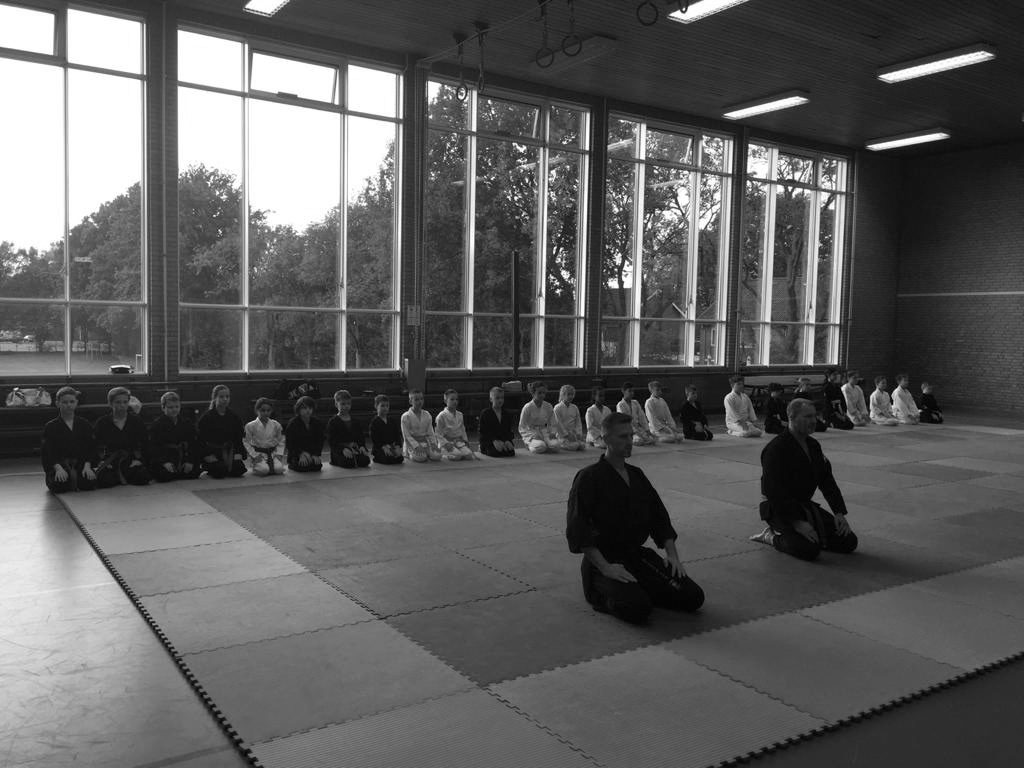 moment van ontspanning en verbinding met het lichaam