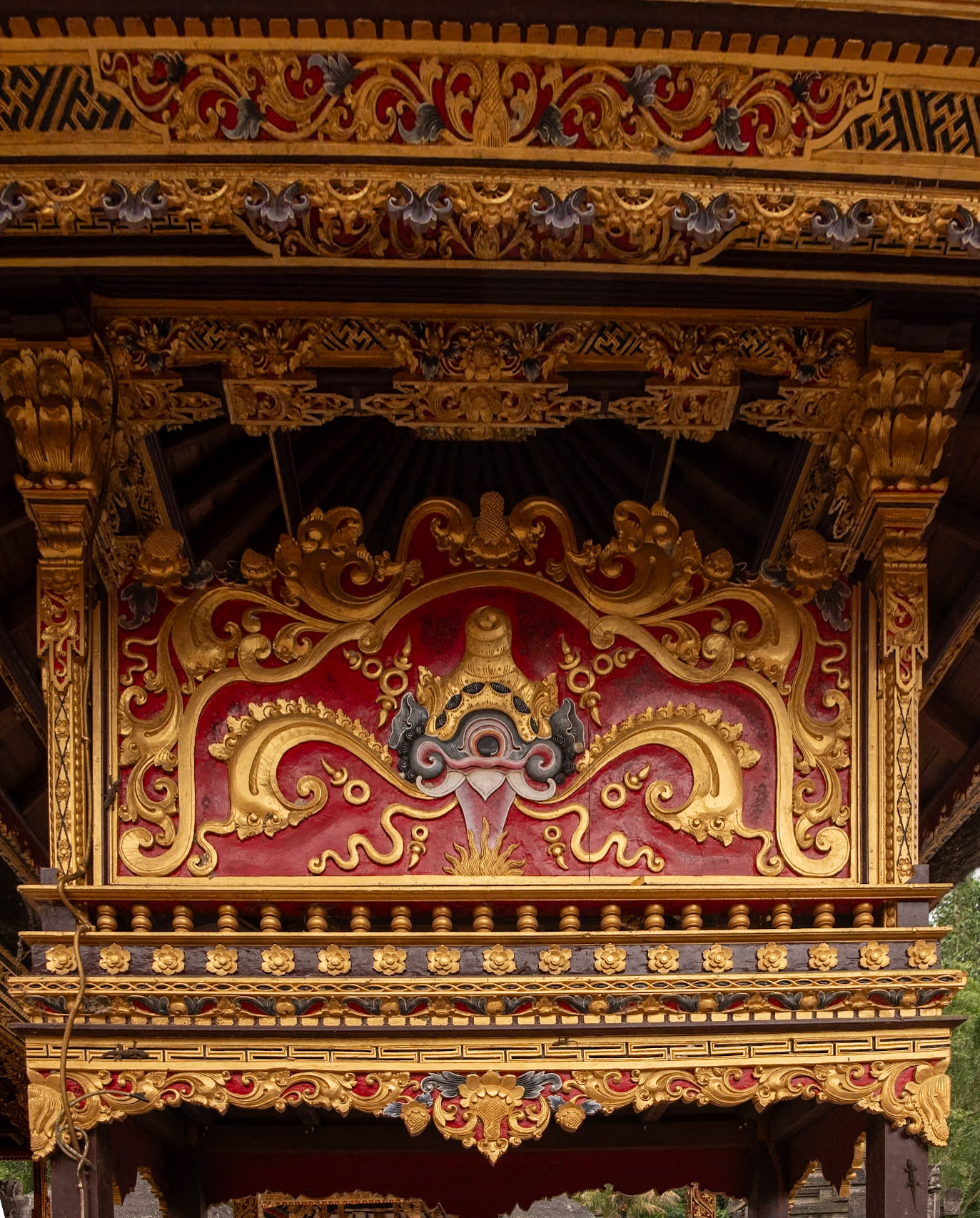 At the Tirta Empul temple, a Hindu Balinese water temple