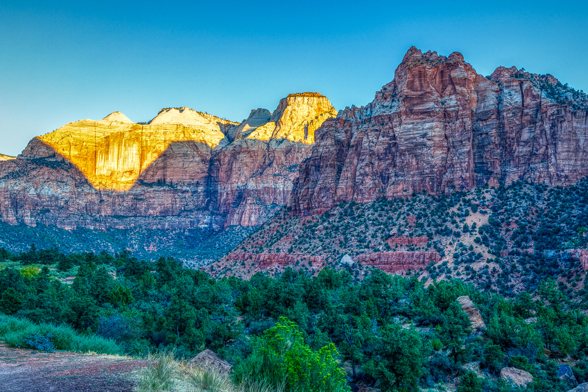 Sunrise at Beehives, Zion NP