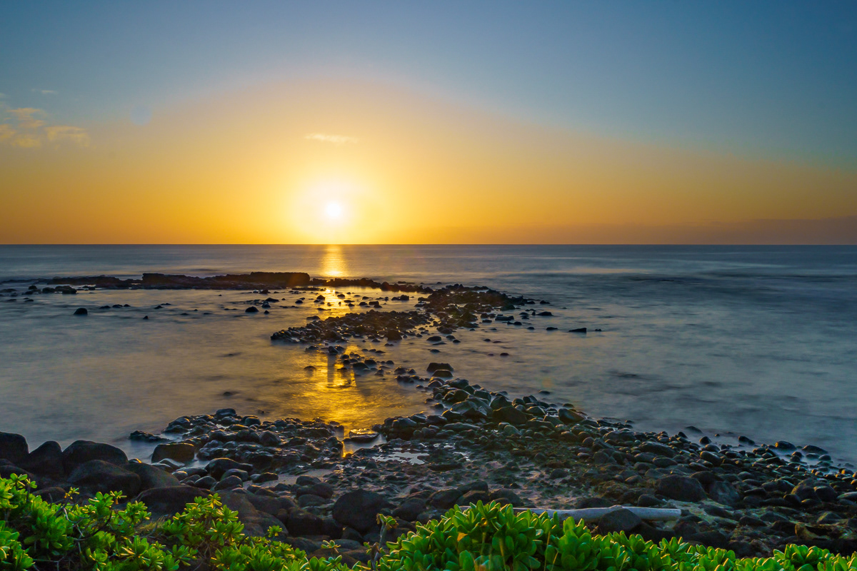 Sunrise at Kapa'a